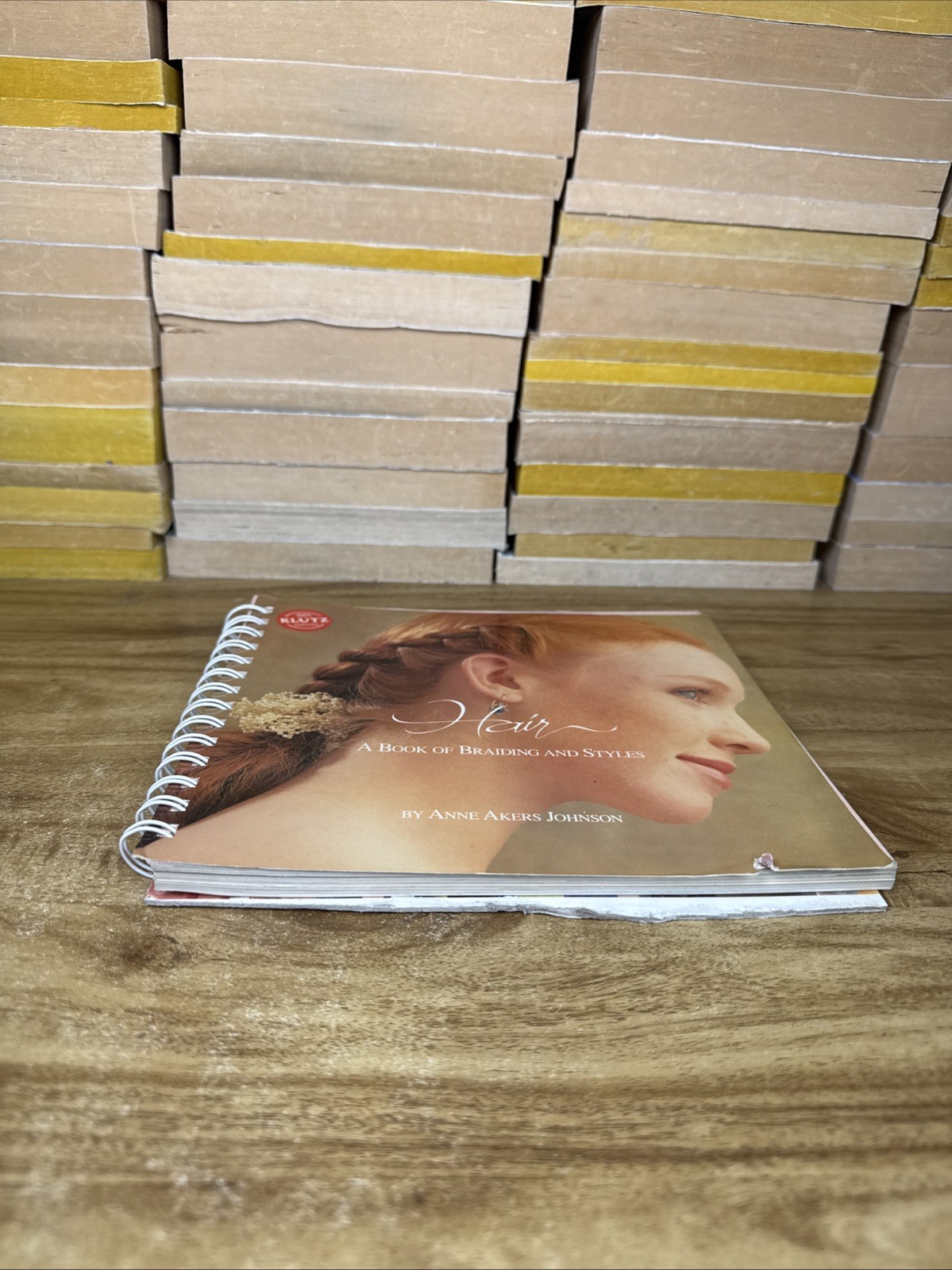 KLUTZ Hair A Book of Braiding and Styles Anne Akers Johnson Vtg Guide How To