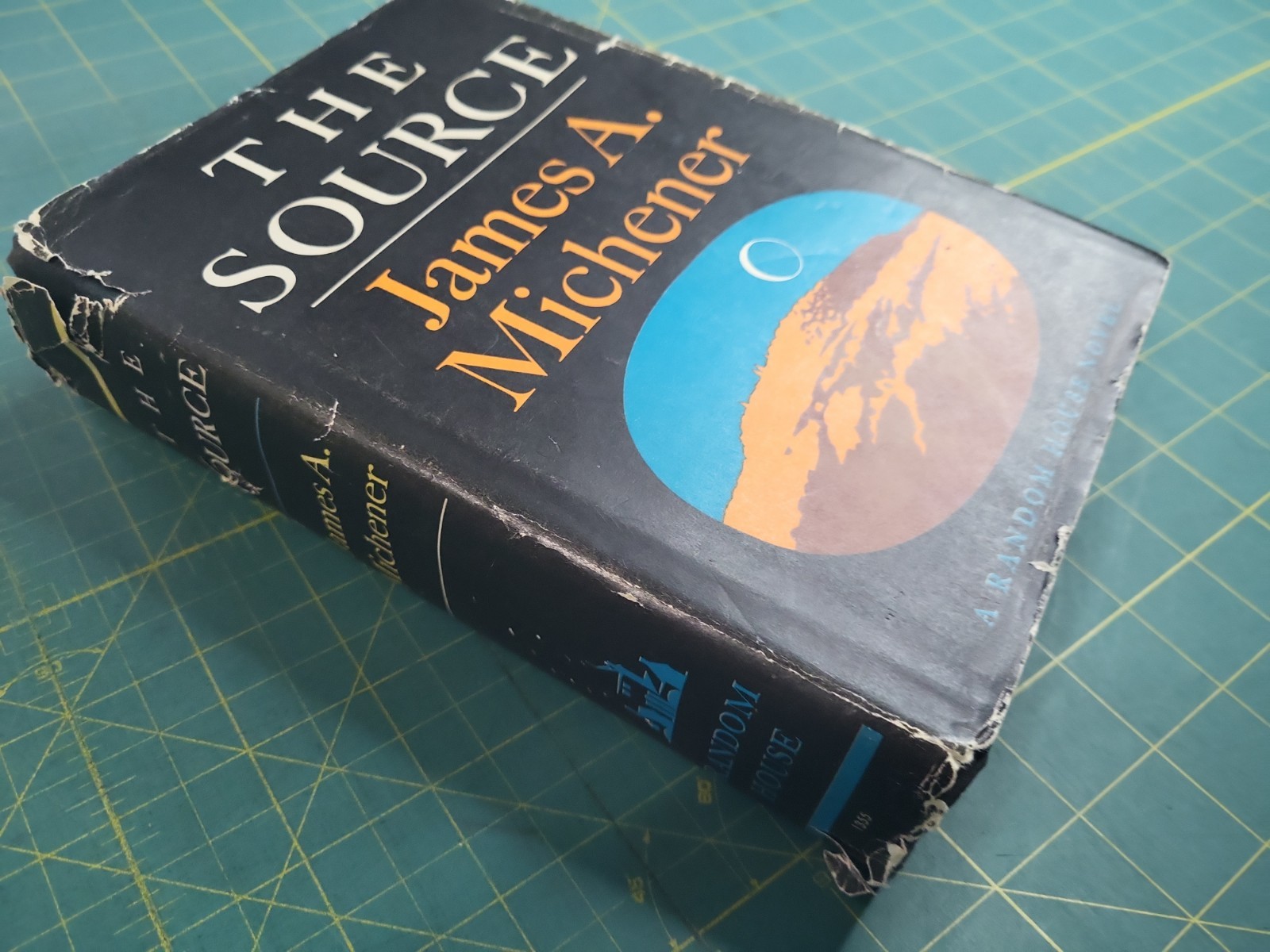 “The Source” by James A. Michener (1965, HC w/ Dust Jacket)