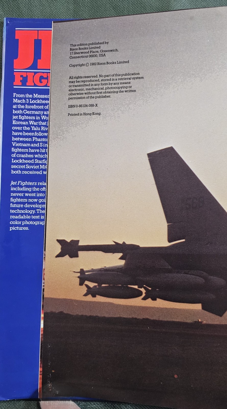 Jet Fighters by Michael Taylor Hardcover Military History w/Dust Jacket