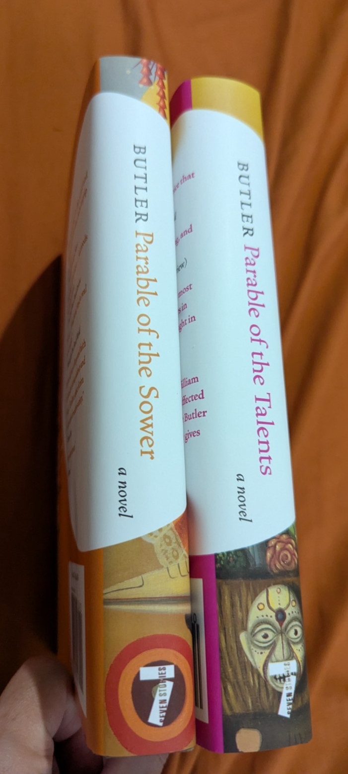 Octavia Butler Parable of the Sower; Parable of the Talents 2 Volumes 2016