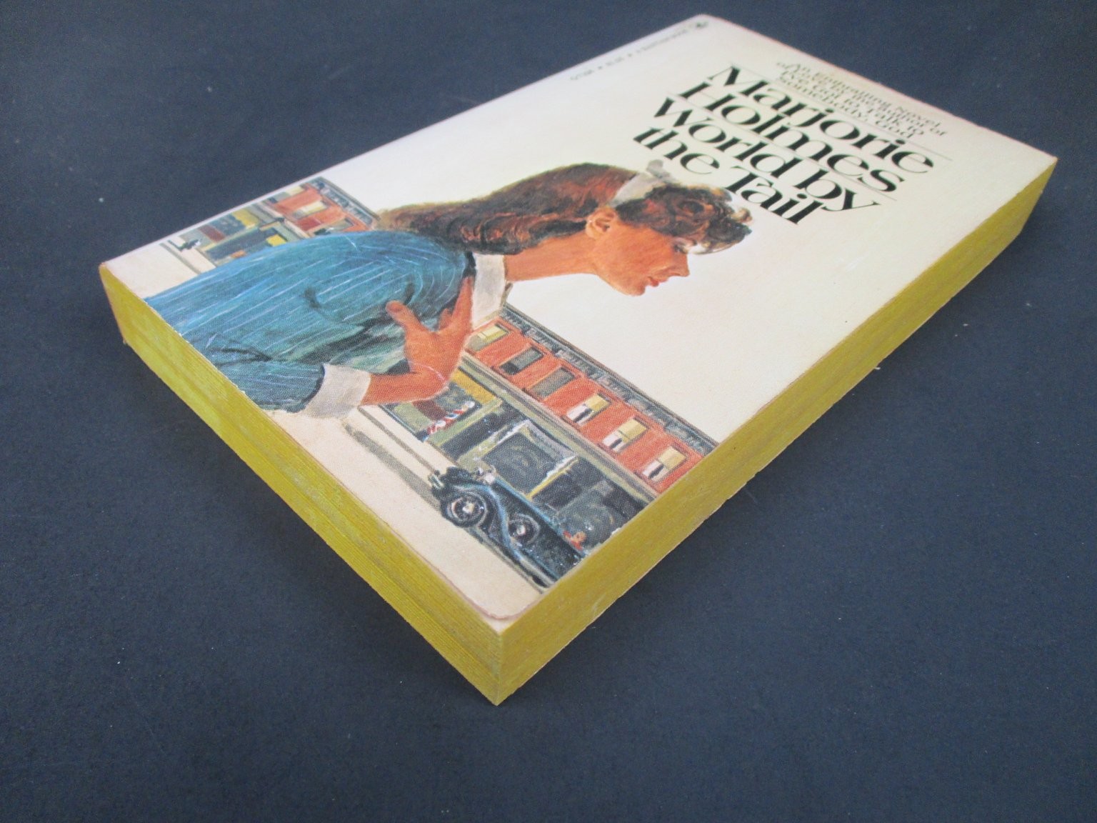 World by the Tail by Marjorie Holmes 1972 Bantam Trade Paperback Romance PB