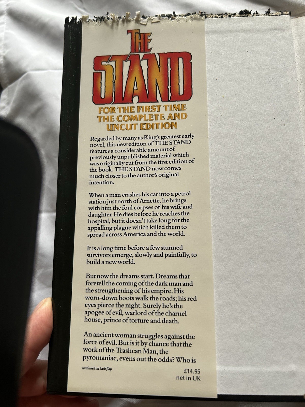 The Stand: The Complete & Uncut Edition Stephen King 1990 UK Guild HC DJ Read!
