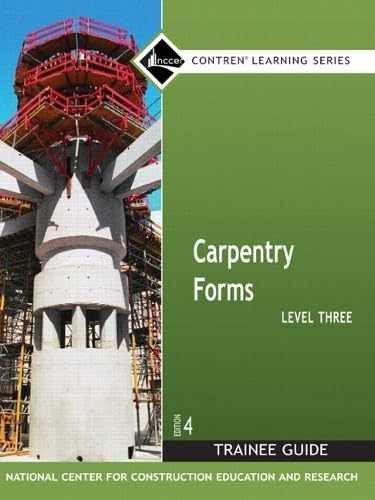 Carpentry Forms, Level 3: Trainee Guide – Paperback, by NCCER – Very Good