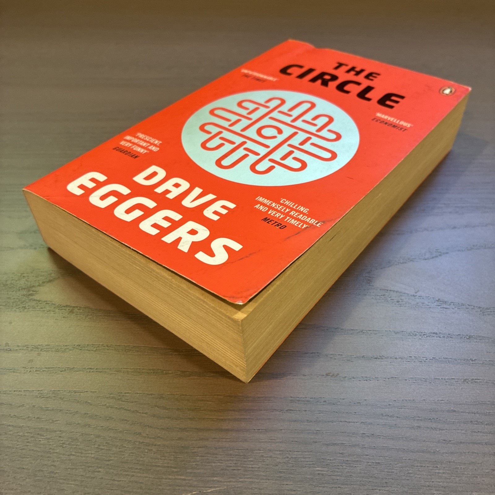 The Circle by Dave Eggers (2013, Pocket Paperback) Sci-fi Thriller Very Good