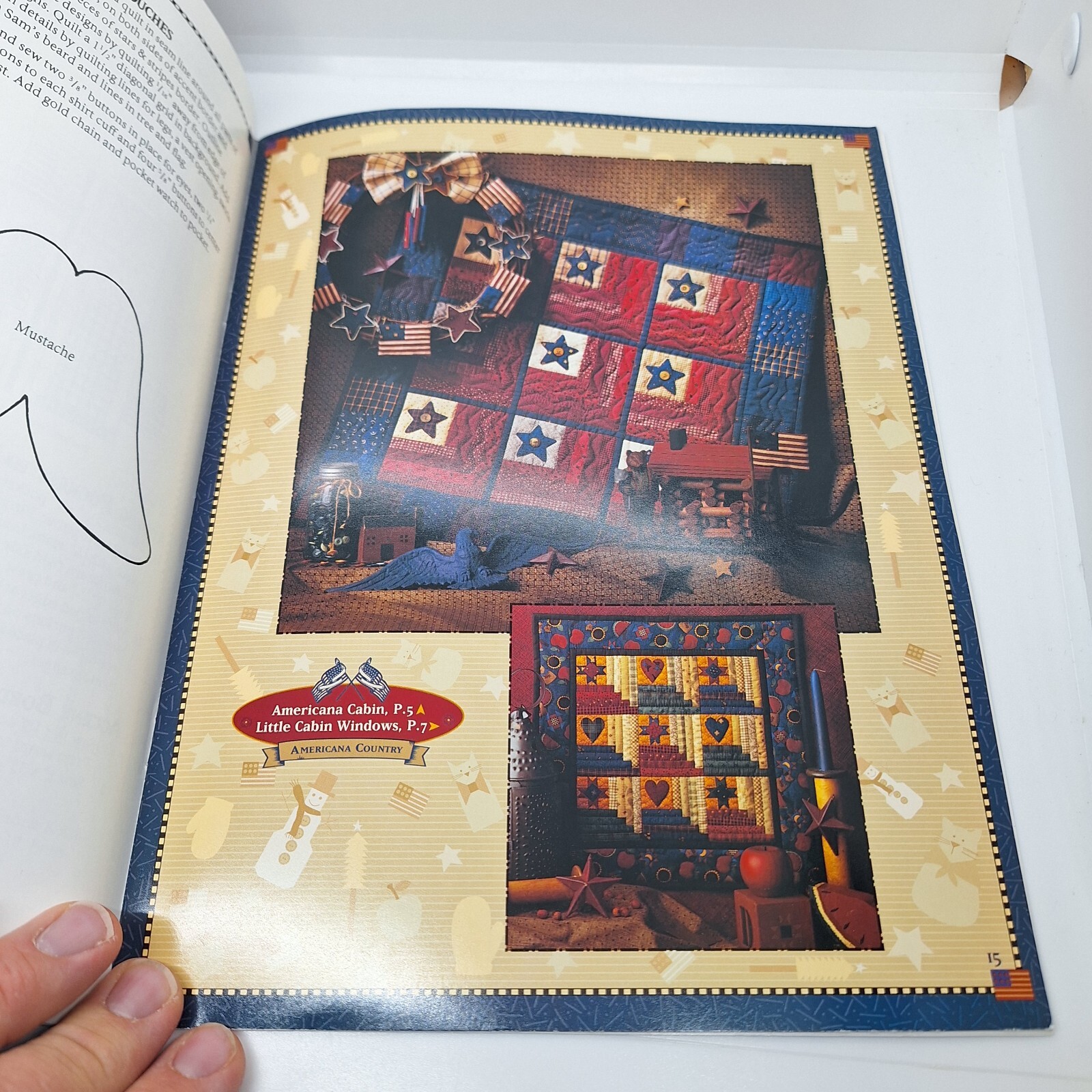 Americana Country Mumms The Word Quilt Book 31 Pages Quick Every Season