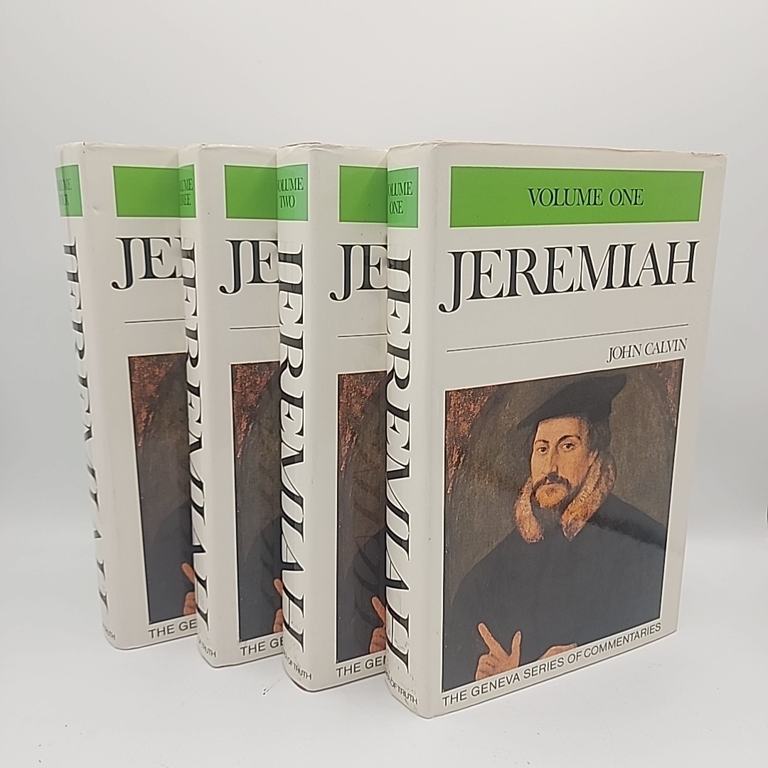 Commentary on Jeremiah and Lamentations – Geneva Banner of Truth Volumes 1,2,3,4