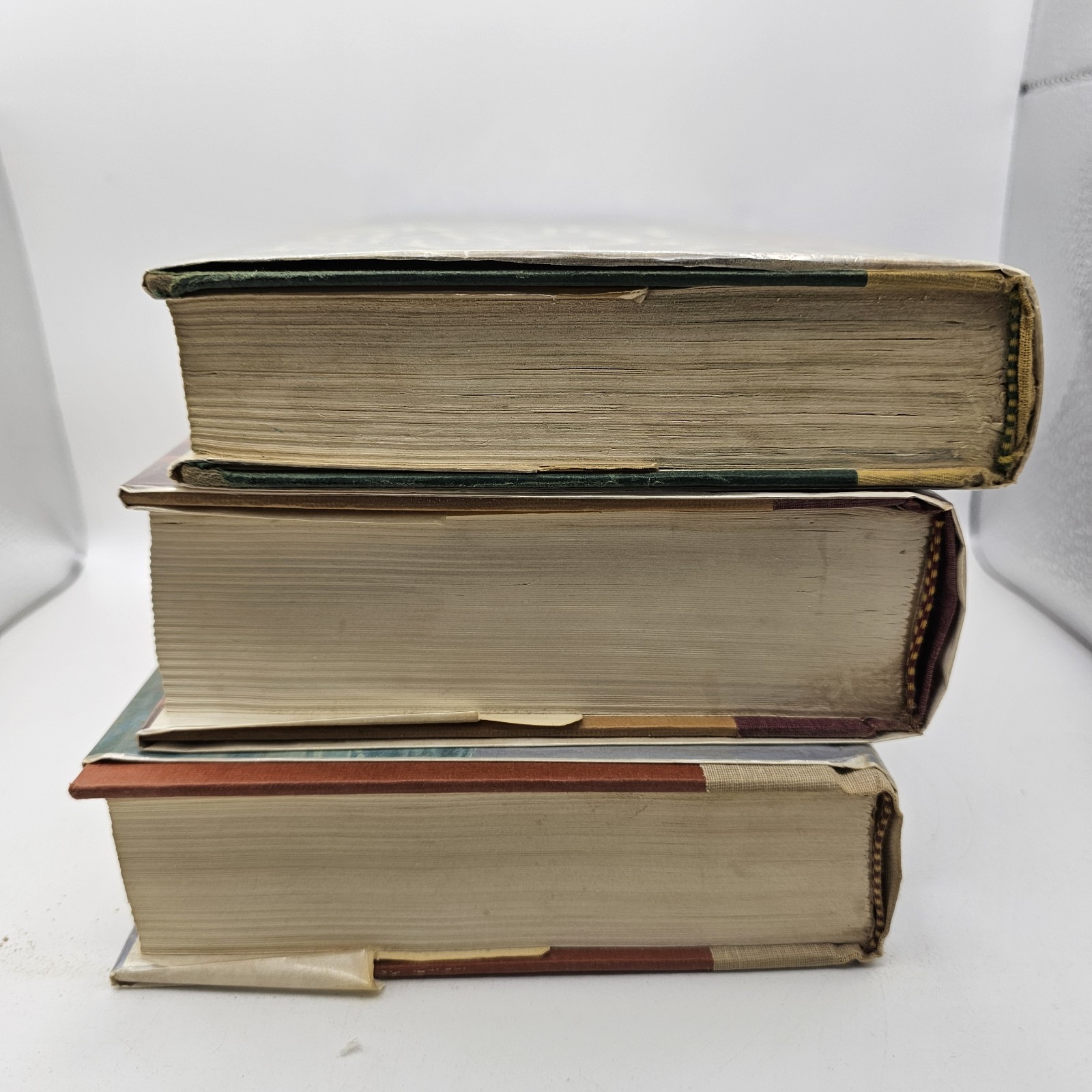 Clan of the Cave Bear Books 1, 3, 4 Jean M. Auel (HCDJ) All 1st Edition