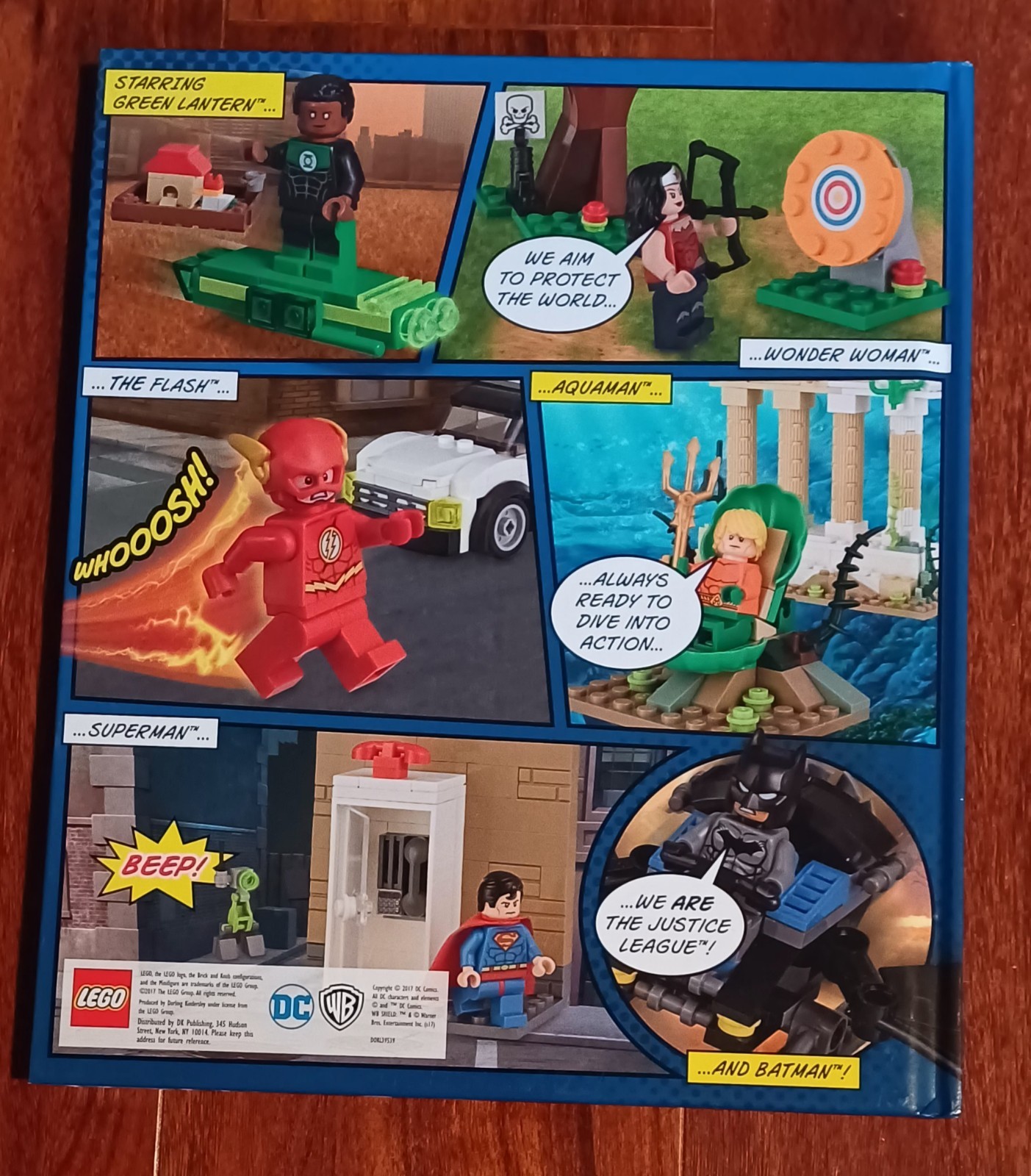 LEGO “DC Superheroes” Build Your Own Adventure, DC Super Heroes Books 3 Pc Set