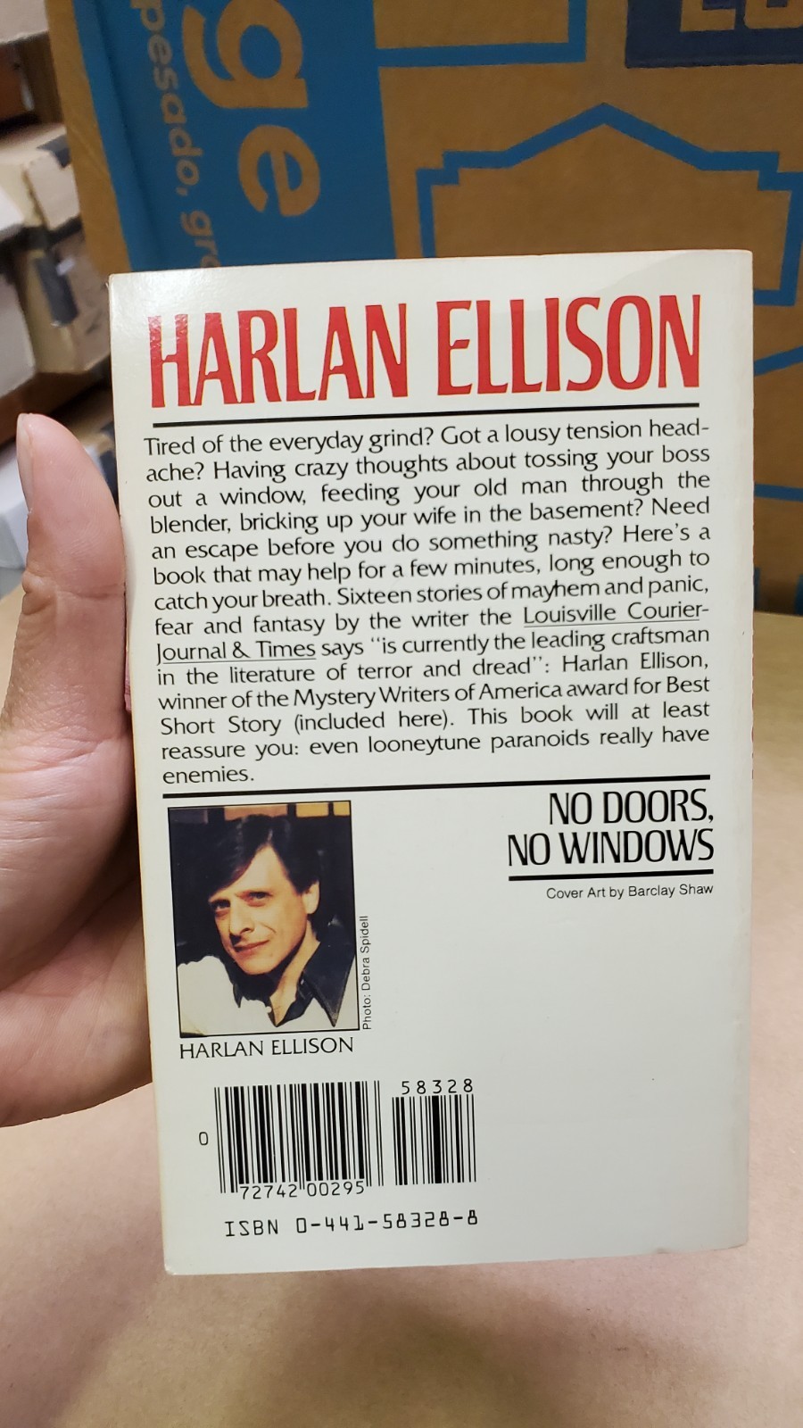 No Doors, No Windows By Harlan Ellison Ace First Printing 1983 Paperback