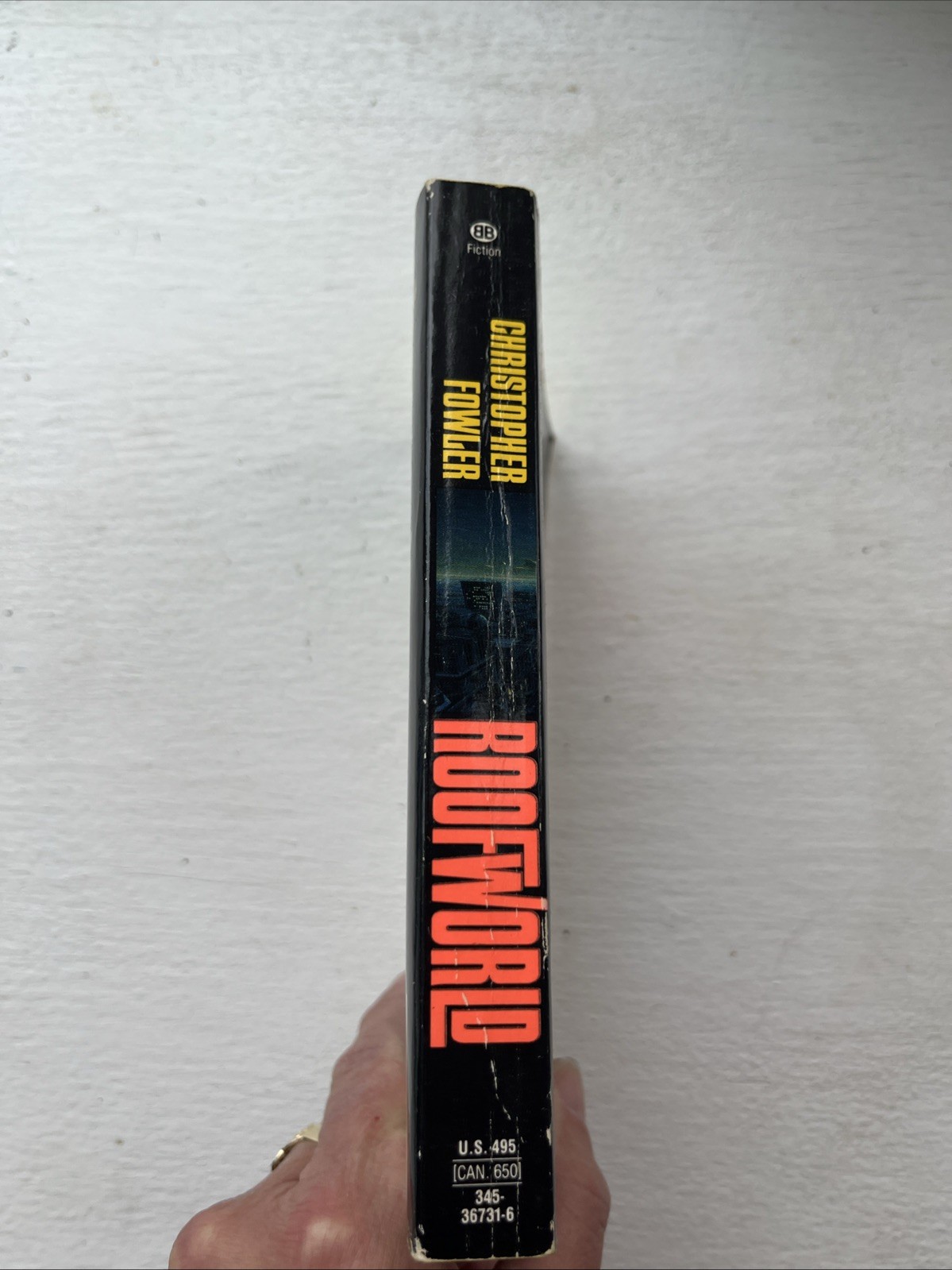 Roofworld by Christopher Fowler ~ 1988 Thriller ~ Paperback ~