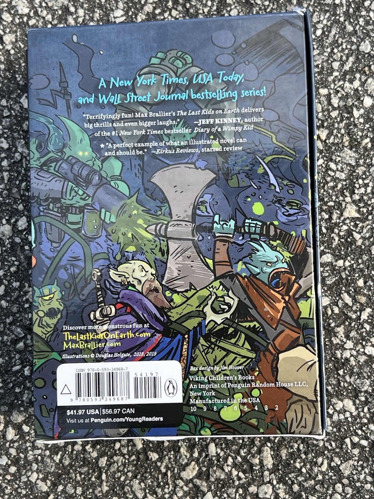 Last Kids on Earth: Next Level Monster Box (Books 4-6) by Max Brallier (2020,…