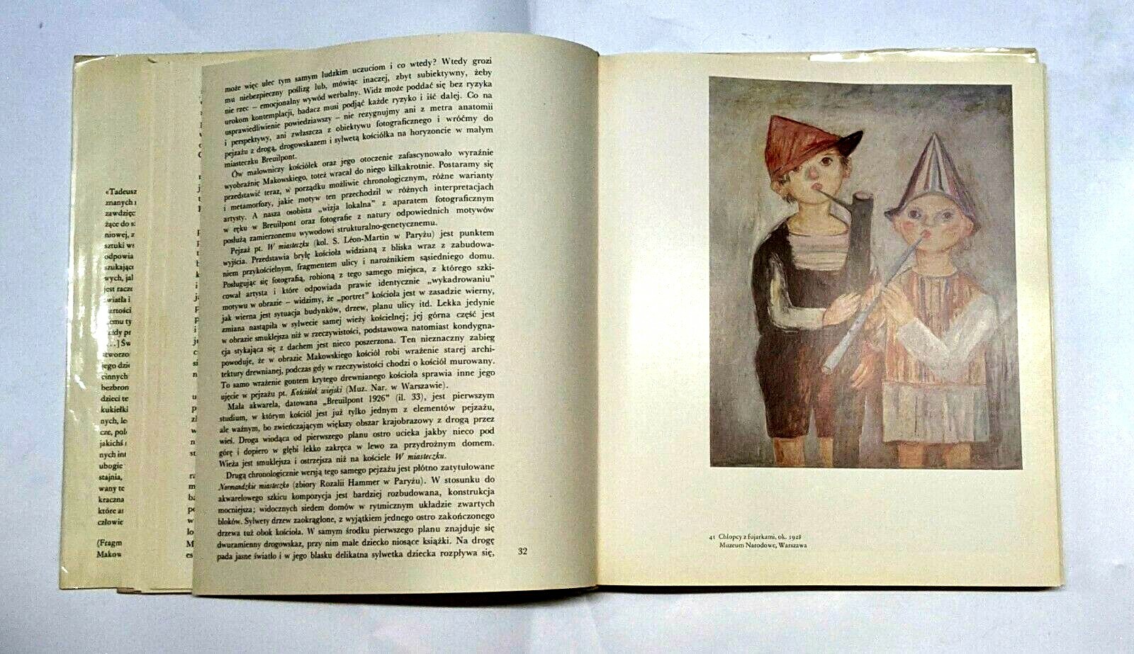 Tadeusz Makowski: Polski Malarz w Paryzuby by Wladyslawa Jaworsk 1976 Hardcover