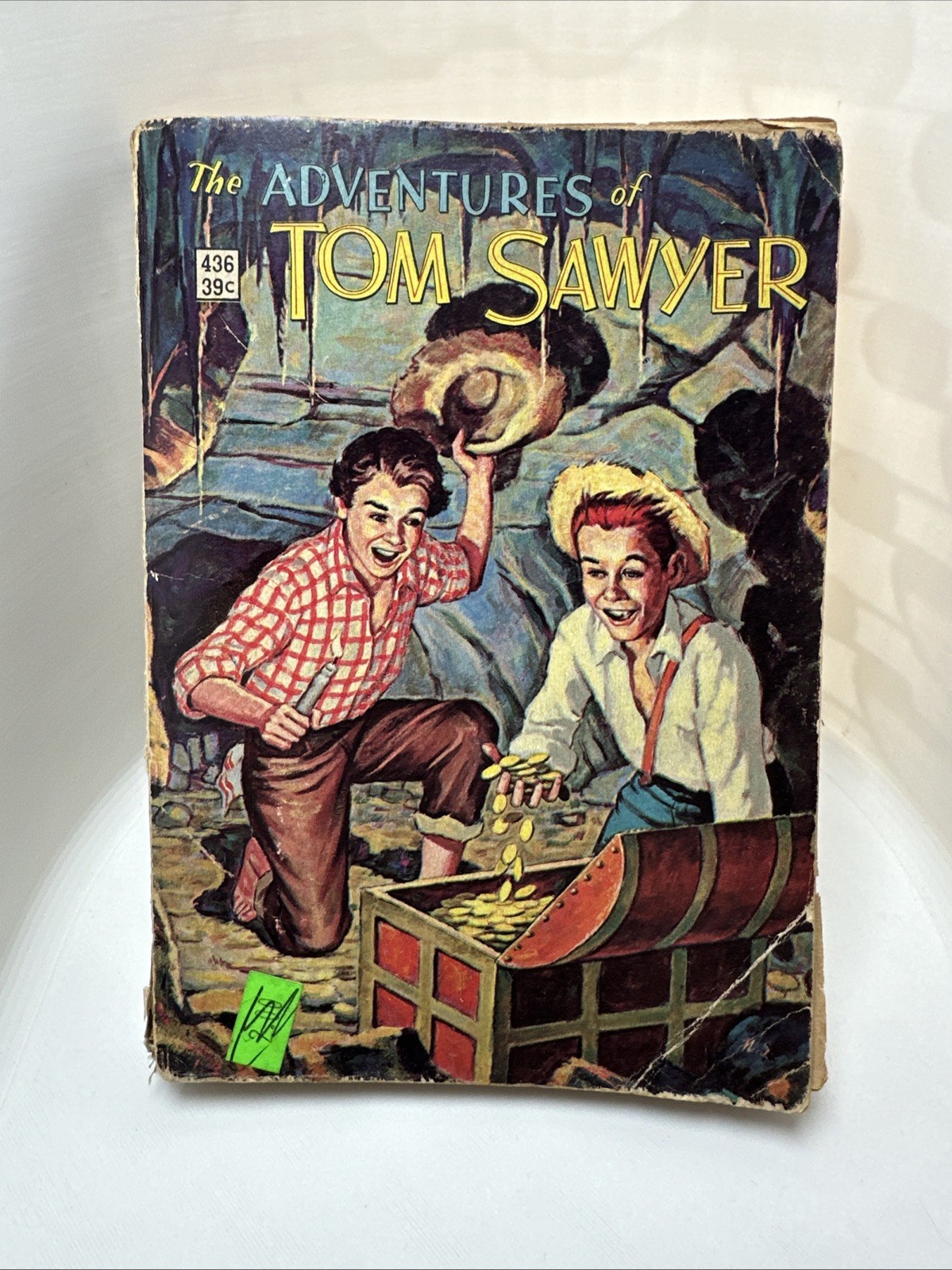 The Adventures of Tom Sawyer Samuel L Clemens 1931 Saalfield Publishing 418 PB