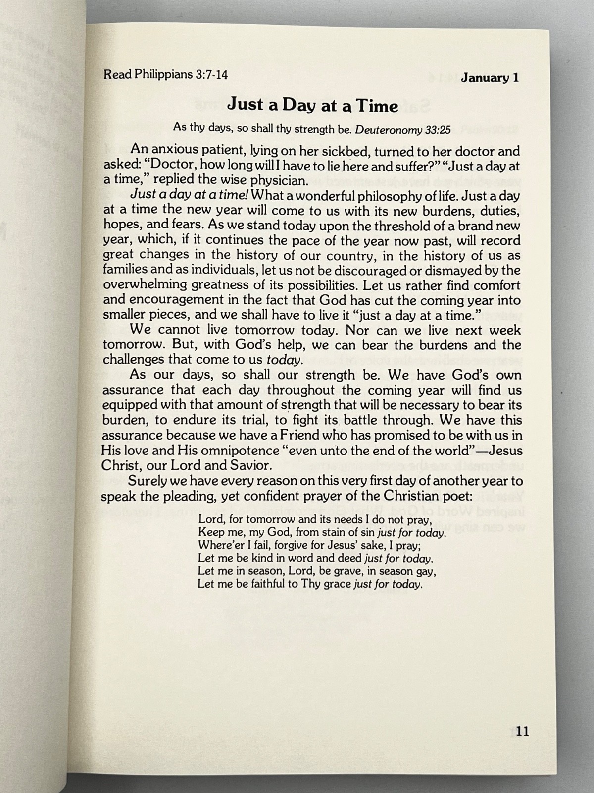 Daily Walk With God: Meditations For Every Day By Herman W. Gockel 1982 VG