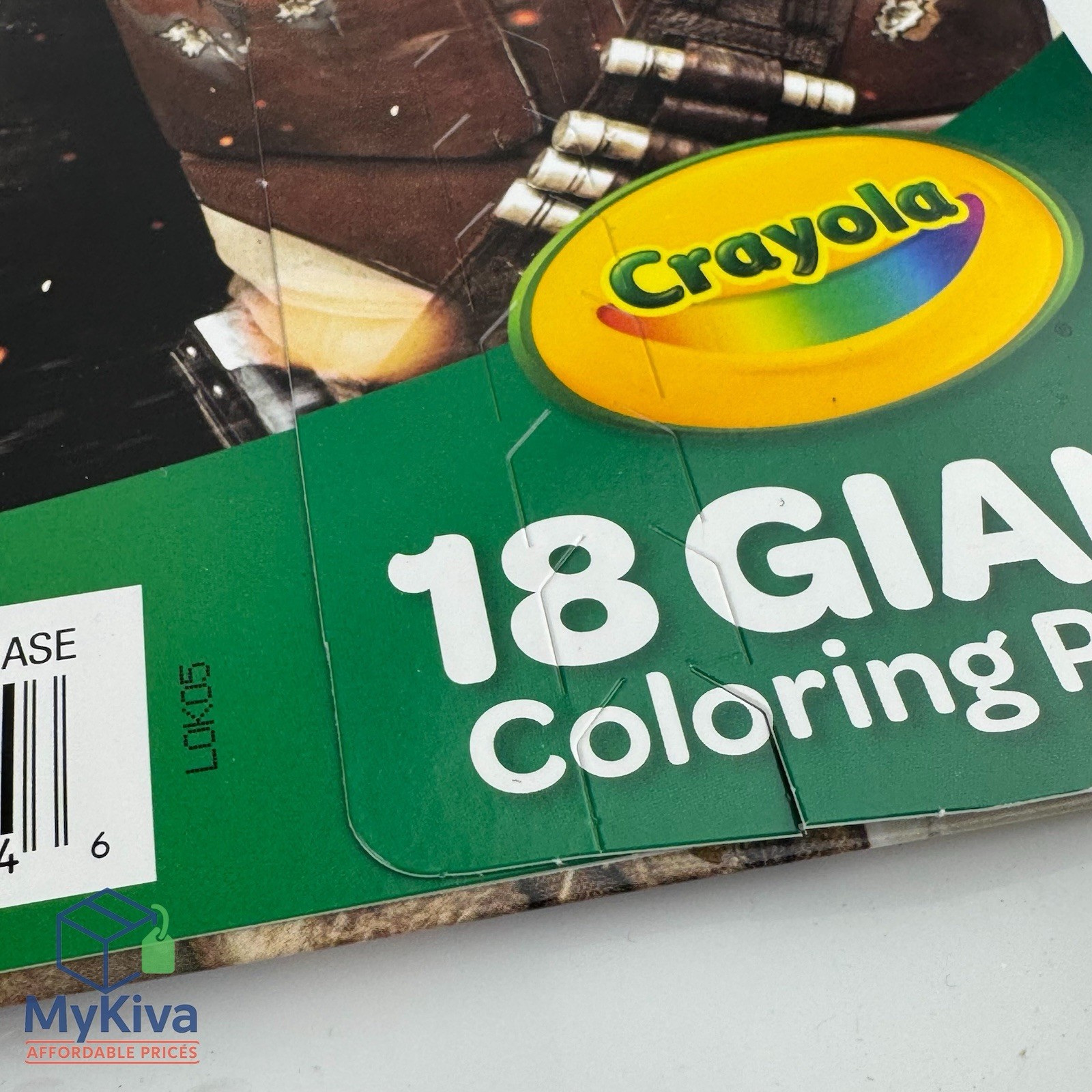 Crayola Star Wars Mandalorian Giant Coloring Pages Grogu Rescue 18 Sheets