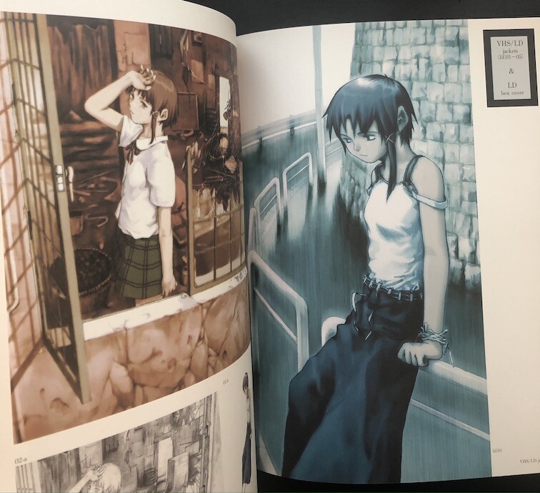 Yoshitoshi ABe An omnipresence in wired lain Art Book First Edtion Illustration