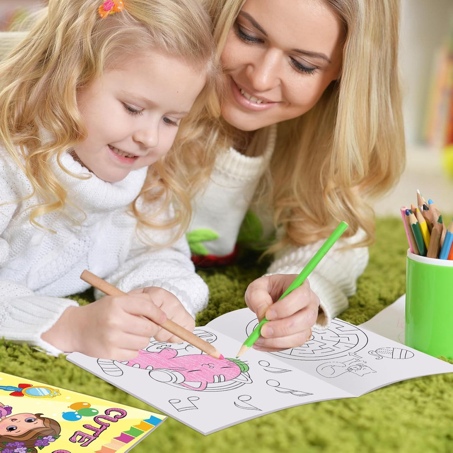 20 Pcs Small Coloring Books for Kids Ages 4-8(5.1 * 6.7in), Bulk Coloring Books