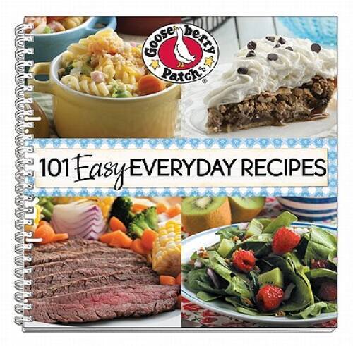 101 Easy Everyday Recipes (101 Cookbook Collection) – Spiral-bound – VERY GOOD