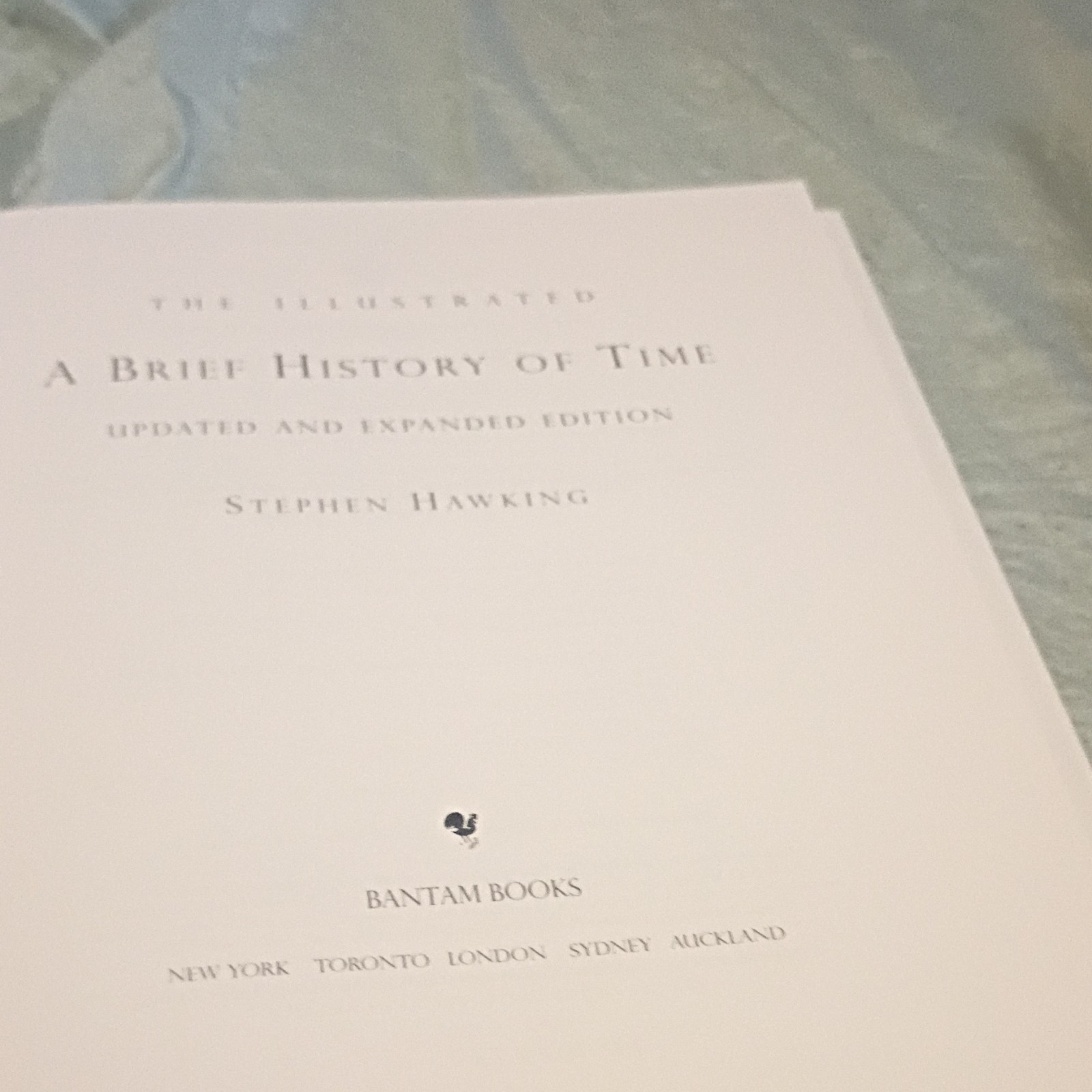 Stephen Hawking Deluxe Set Illustrated Hardcover Box Set Bantam Books Physics