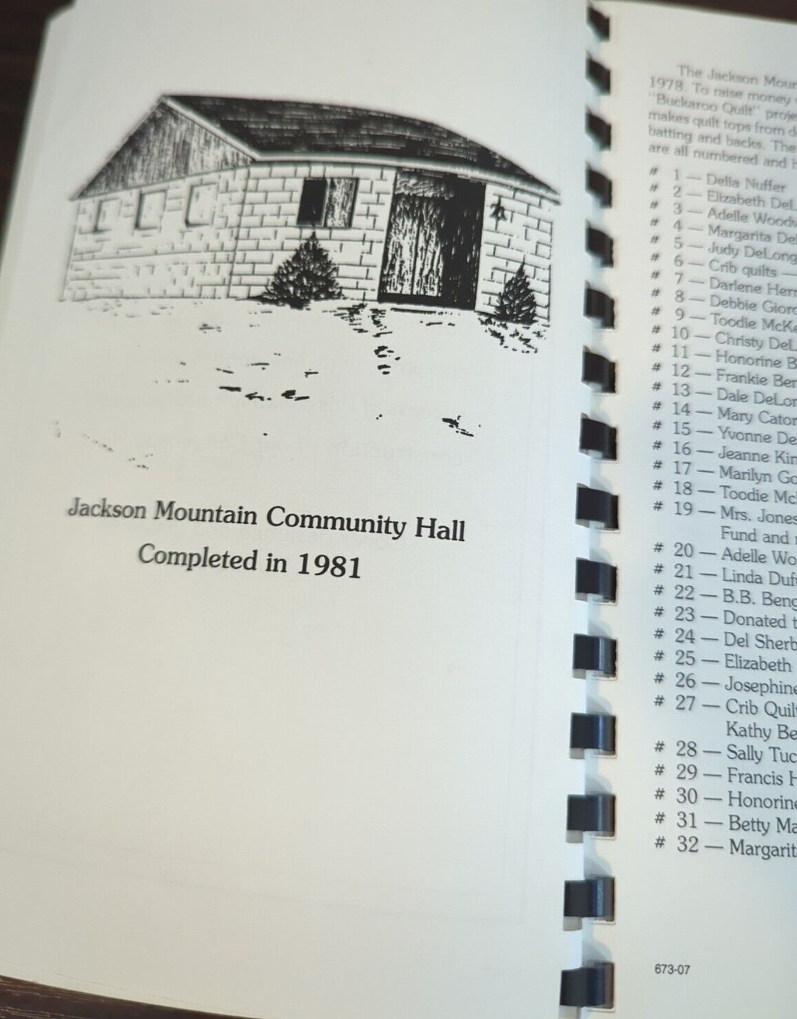 Partyline #3 Cookbook, Jackson Mountain Community, 1981, Community Cookbook