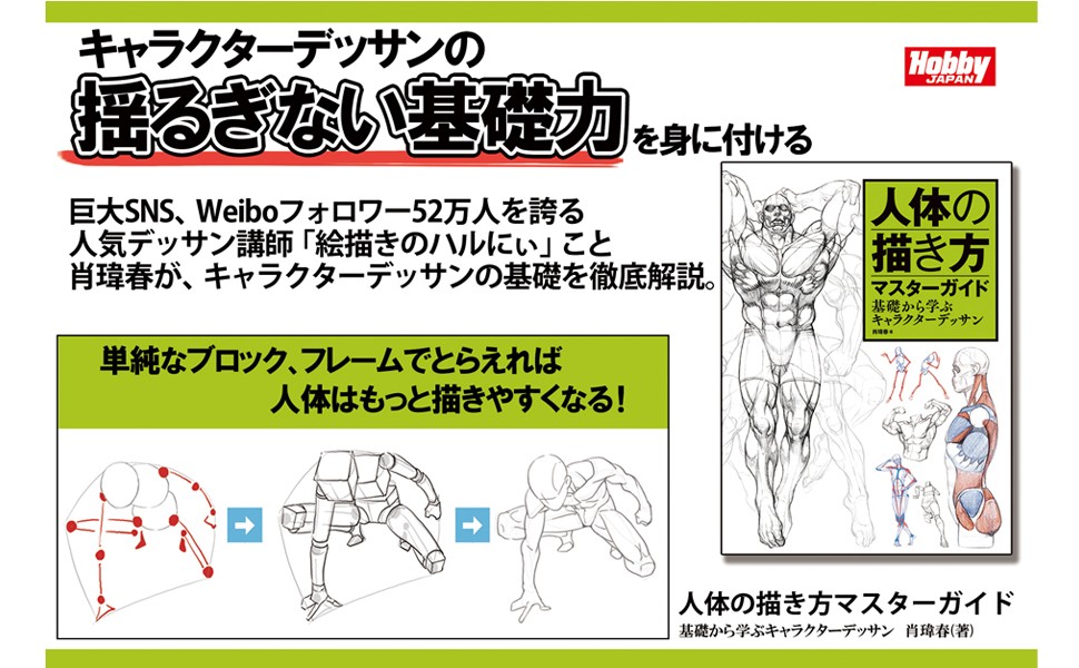 Master Guide to Drawing the Human Body Character Drawing from the Basics book JP