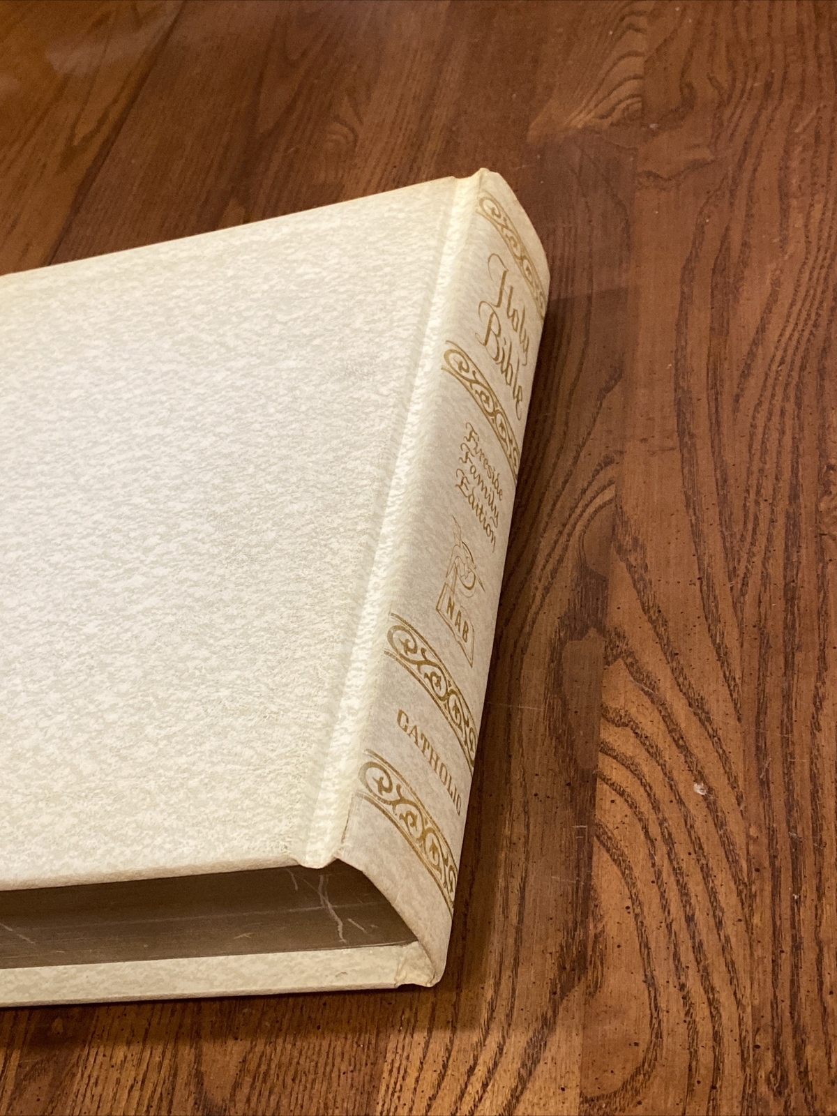 Large Holy Bible Fireside Family Edition Catholic NAB 1971-1972 VERY GOOD+