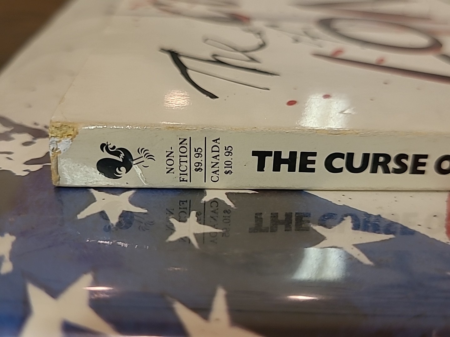 SIGNED Ralph Steadman THE CURSE OF LONO Hunter Thompson True 1st Bantam PB Book