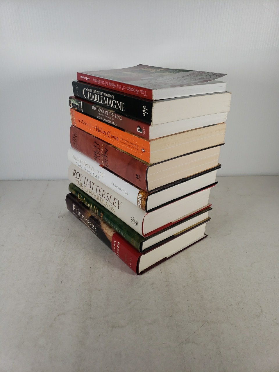 British Rulers and Life in the Middle Ages (9 Book Lot) King Richard, Charlemagn