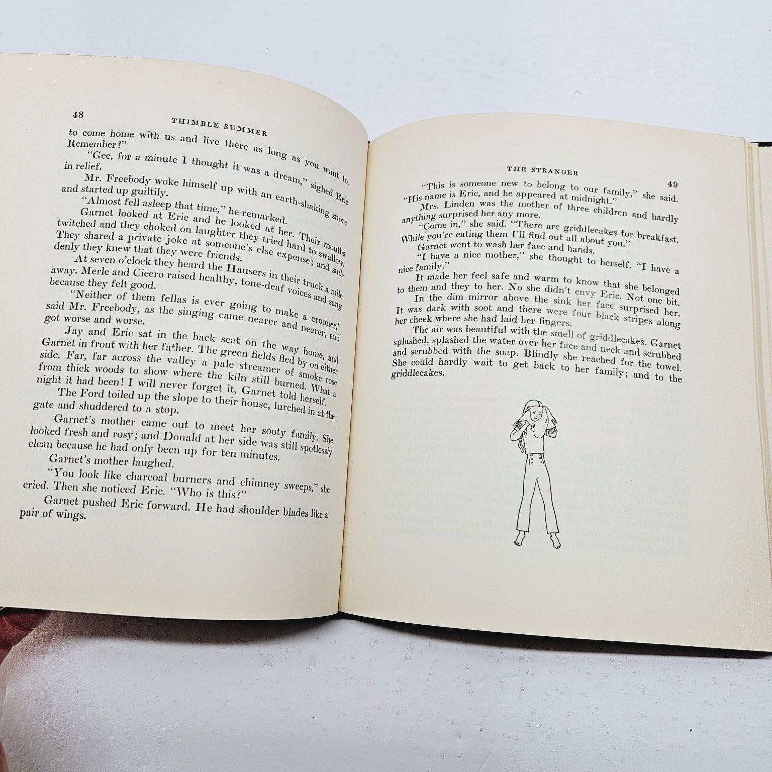 Vintage 1938 Children’s Book – Thimble Summer Elizabeth Enright Illustrated HC