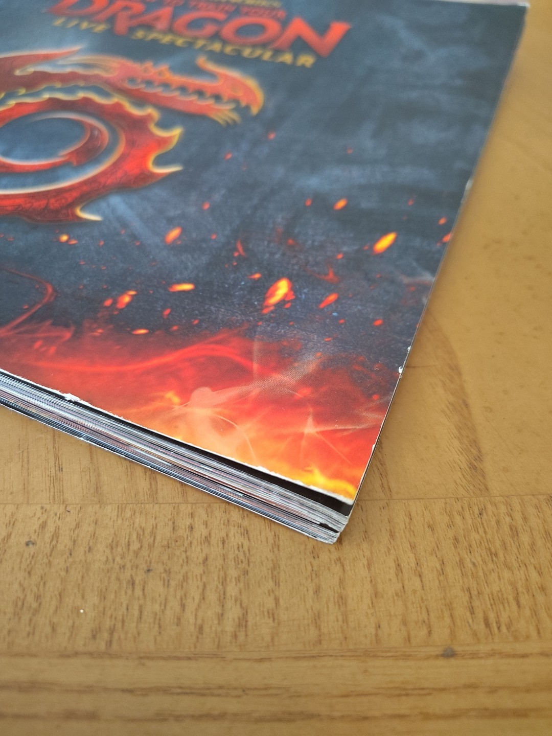 How To Train Your Dragon Live Spectacular Program Book 62 Color Pages