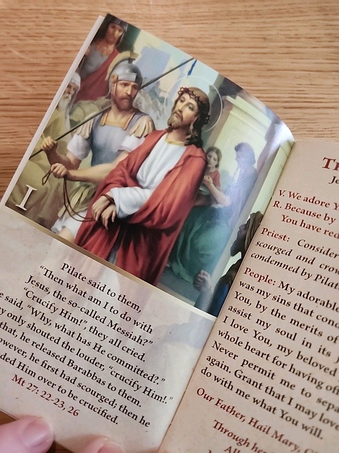 Stations of the Cross Booklet Saint Alphonsus Ligouri SC-01**