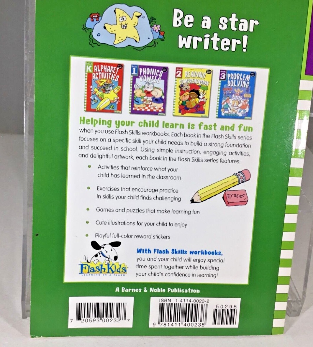 Spelling Puzzles and Writing Skills Books Grade 3-4 New
