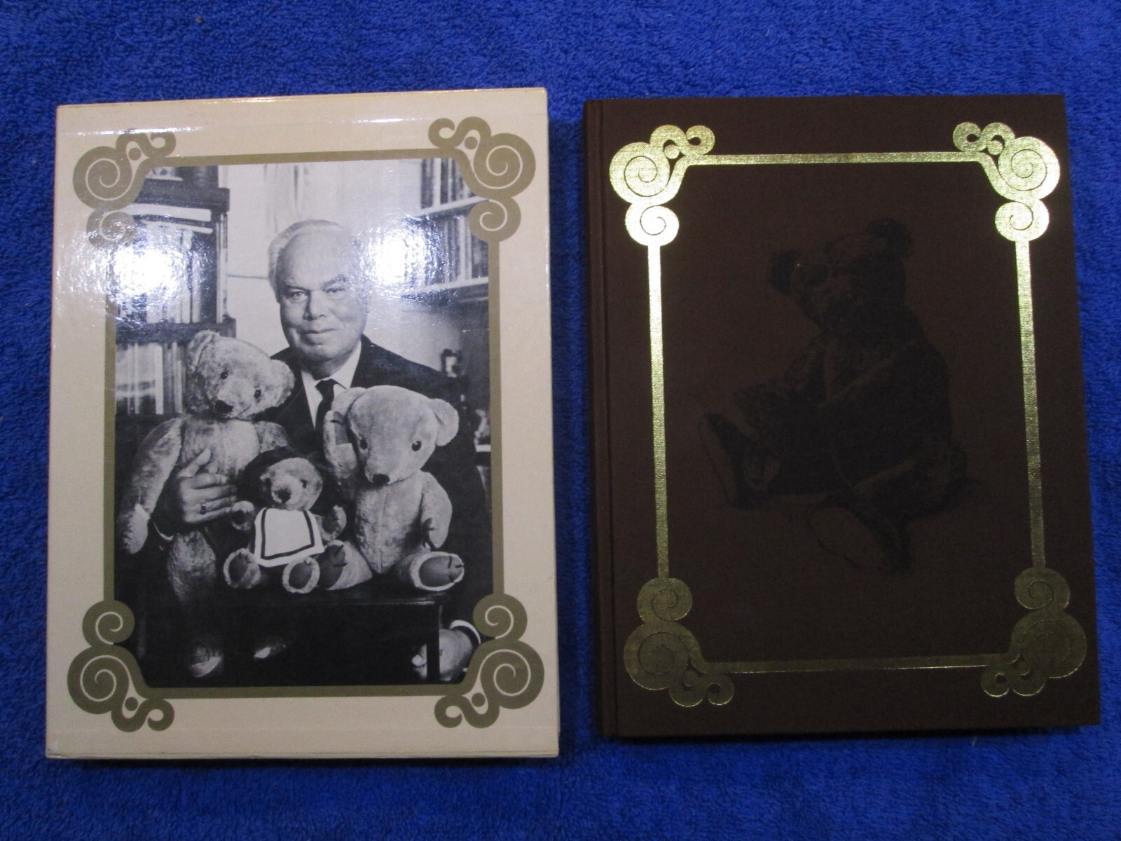 The Teddy Bear Book *FLAT-SIGNED* by Peter Bull and Numbered 1244 out of 10,000