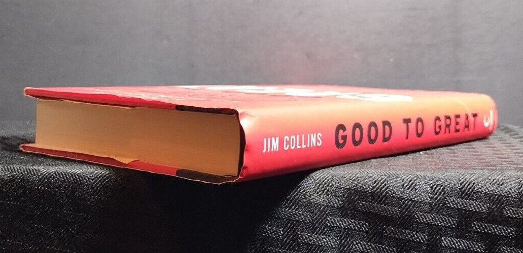 Good to Great Jim Collins HB DJ Business Leadership Management Hardcover