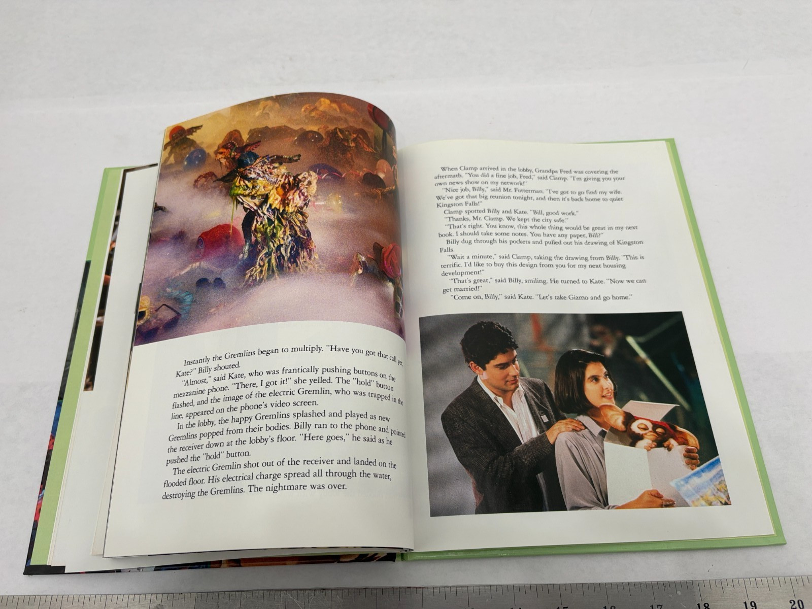 Gremlins 2: The New Batch Movie Storybook Hardcover, A Golden Book, 1990