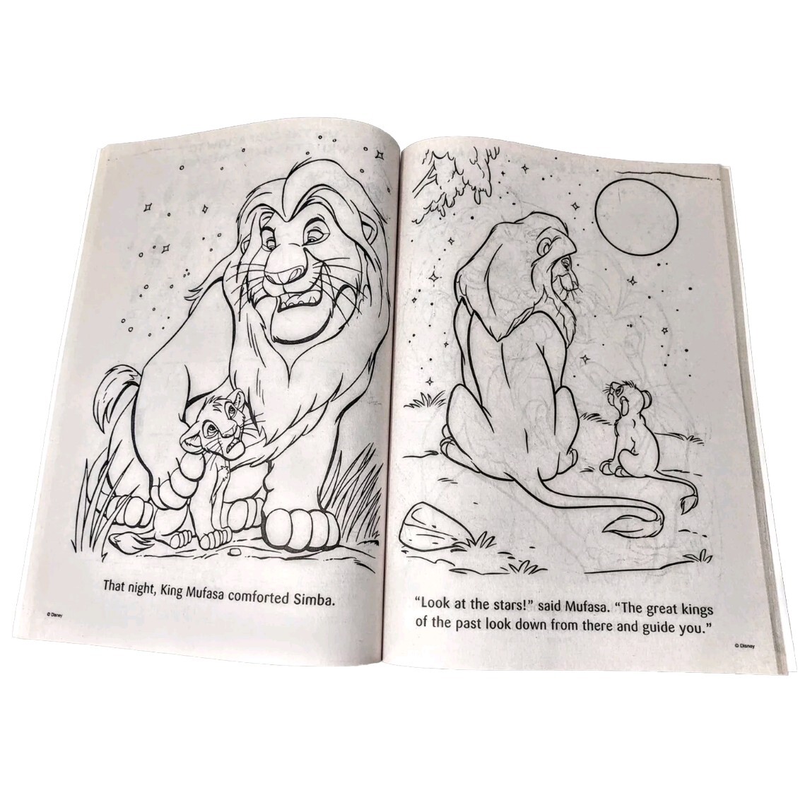 Disney The Lion King Kids Coloring Book Simba Timon Pumba Animal Bendon