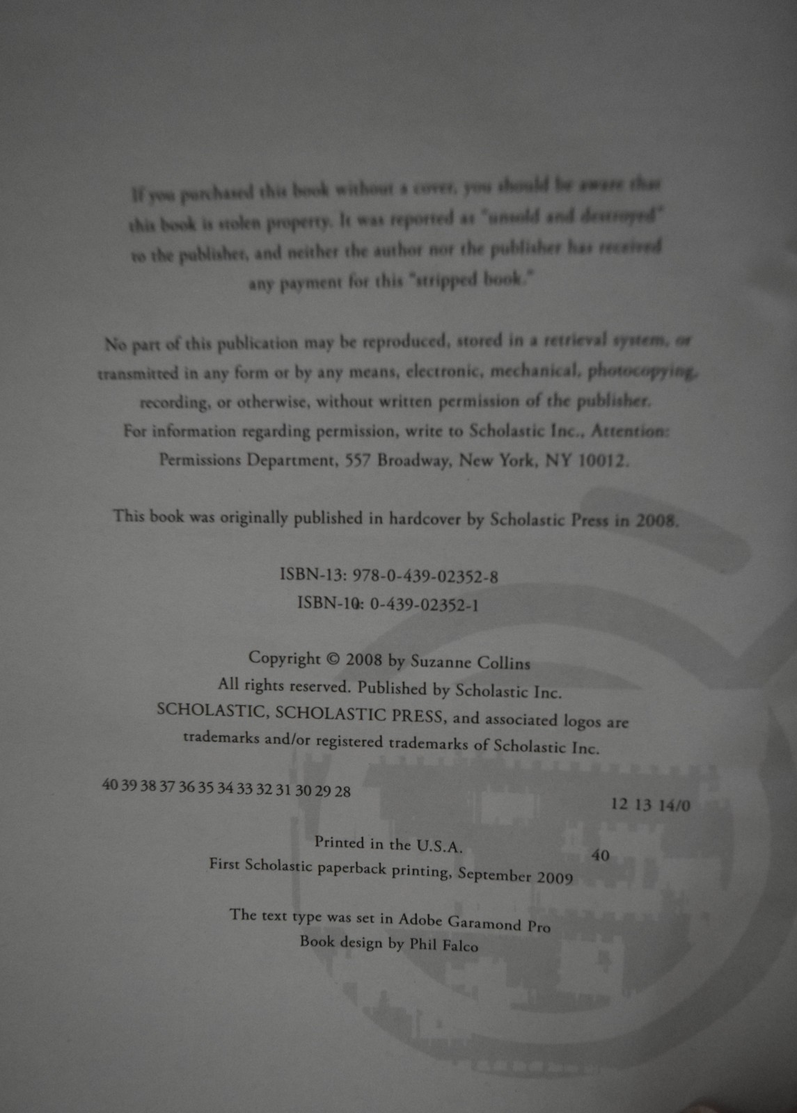 The Hunger Games Book 1-3 by Suzanne Collins, TPB/VGC