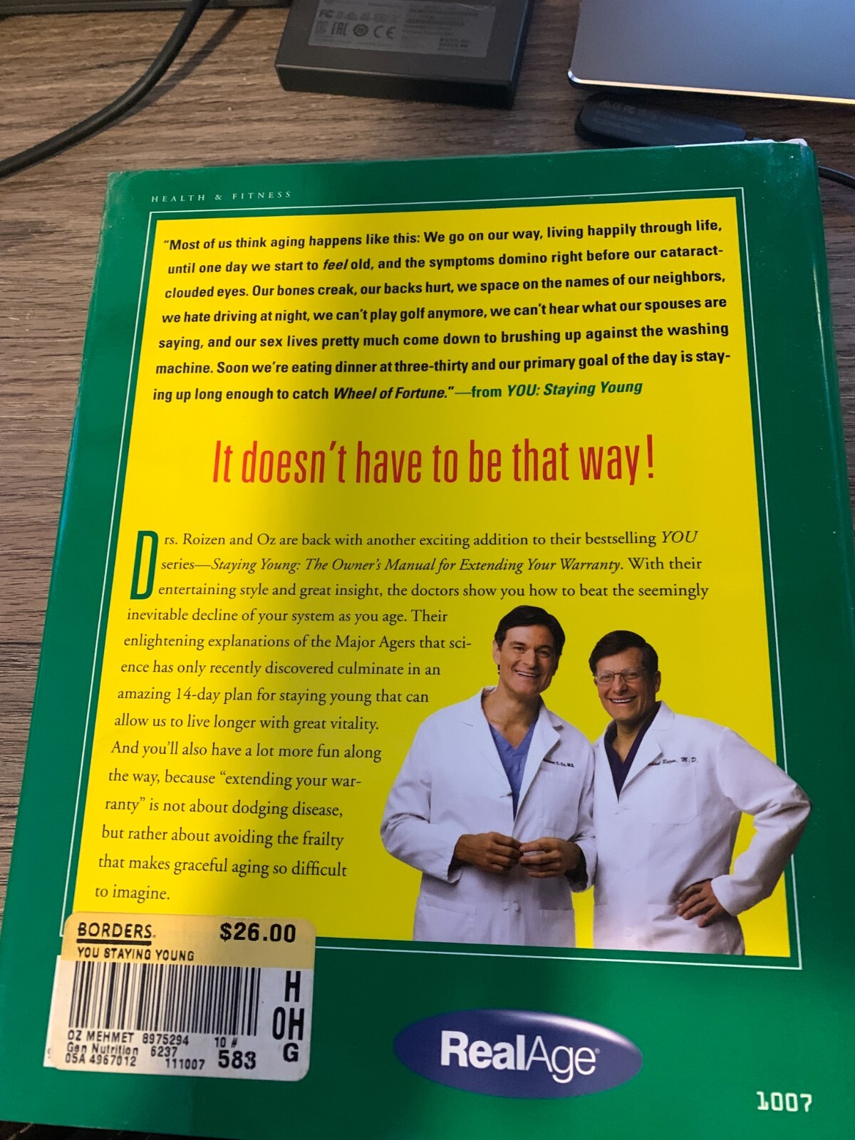 You: Staying Young : The Owner’s Manual for Extending Your Warranty by…