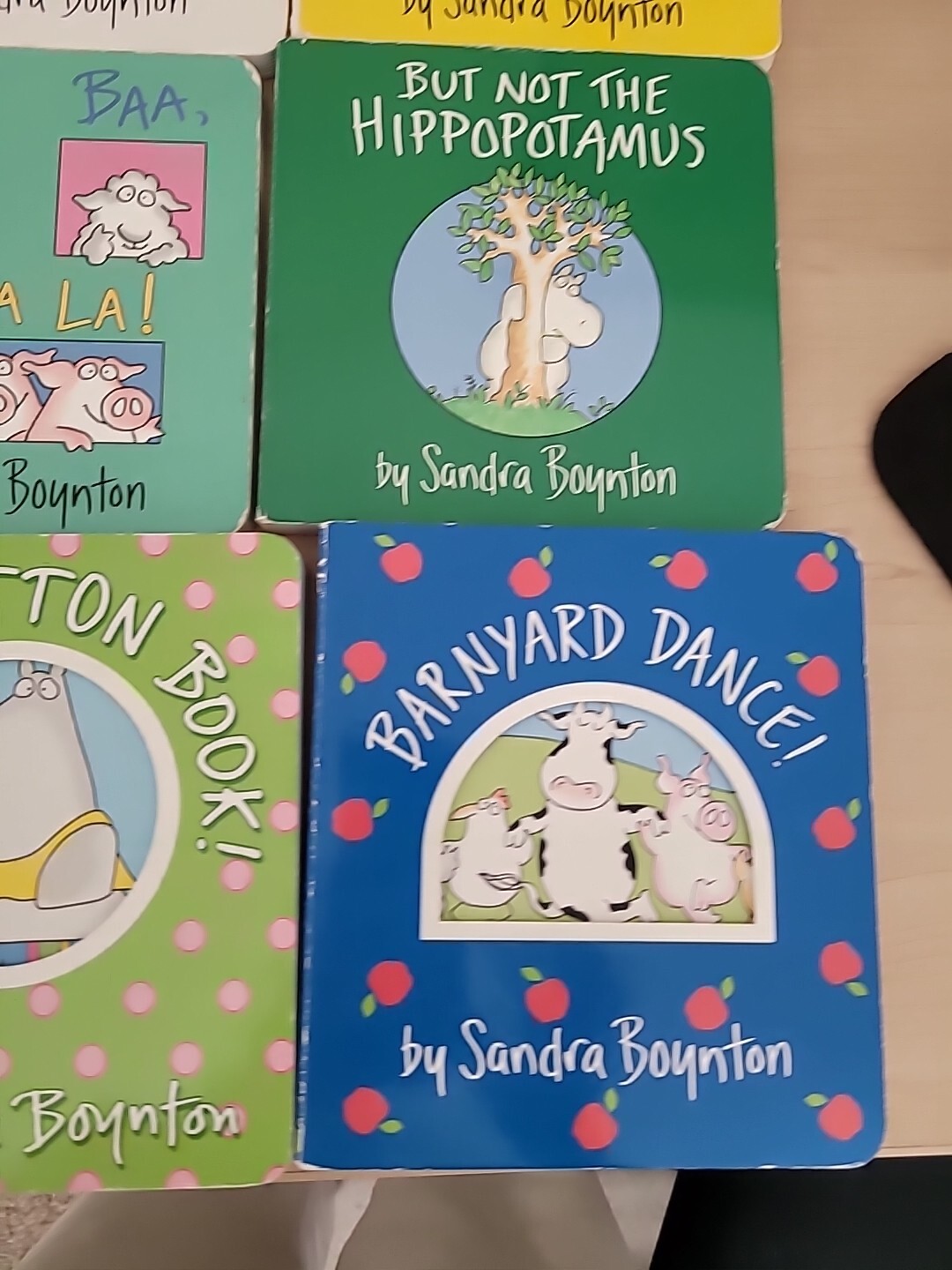 Lot of 9 Sandra Boynton Board Books for Children’s/ Kids/ Toddler *Random Mix*