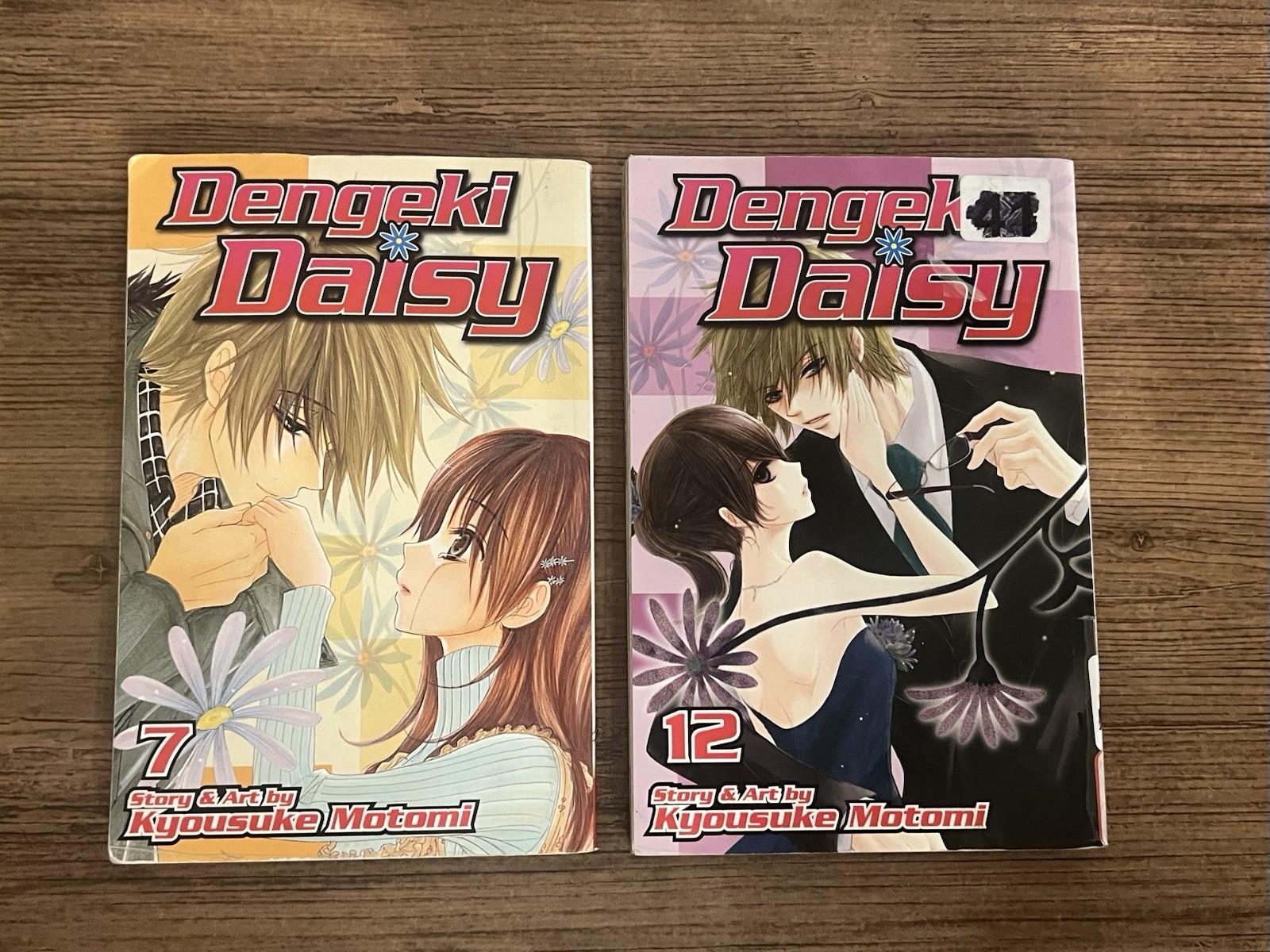 Dengeki Daisy Vol 7 & 12 Manga Lot VIZ English Ex Library Copies Kyousuke Motomi