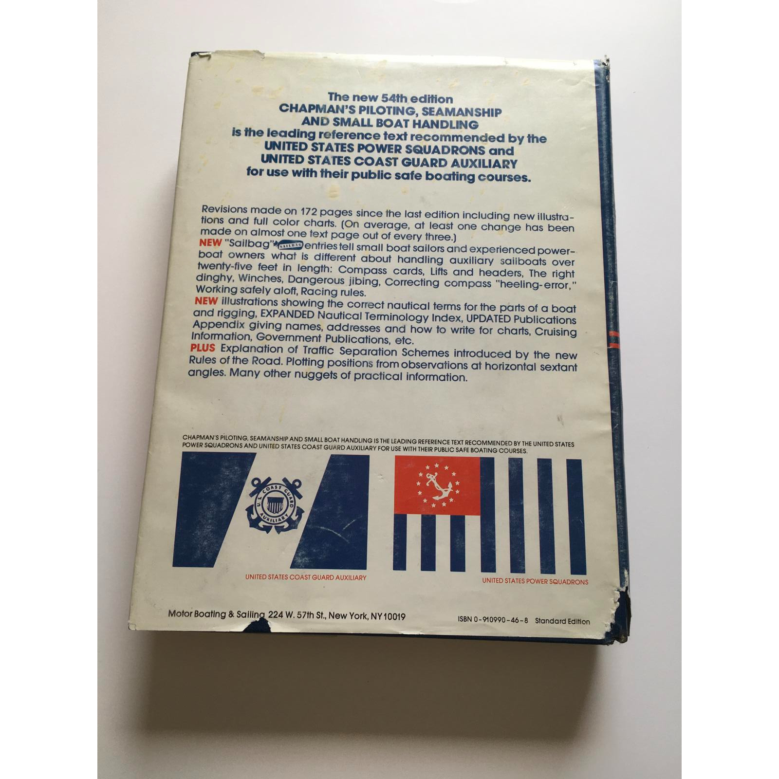 Chapman Piloting Seamanship Elbert Maloney Hardcover 54th Edition 1979 1st Print