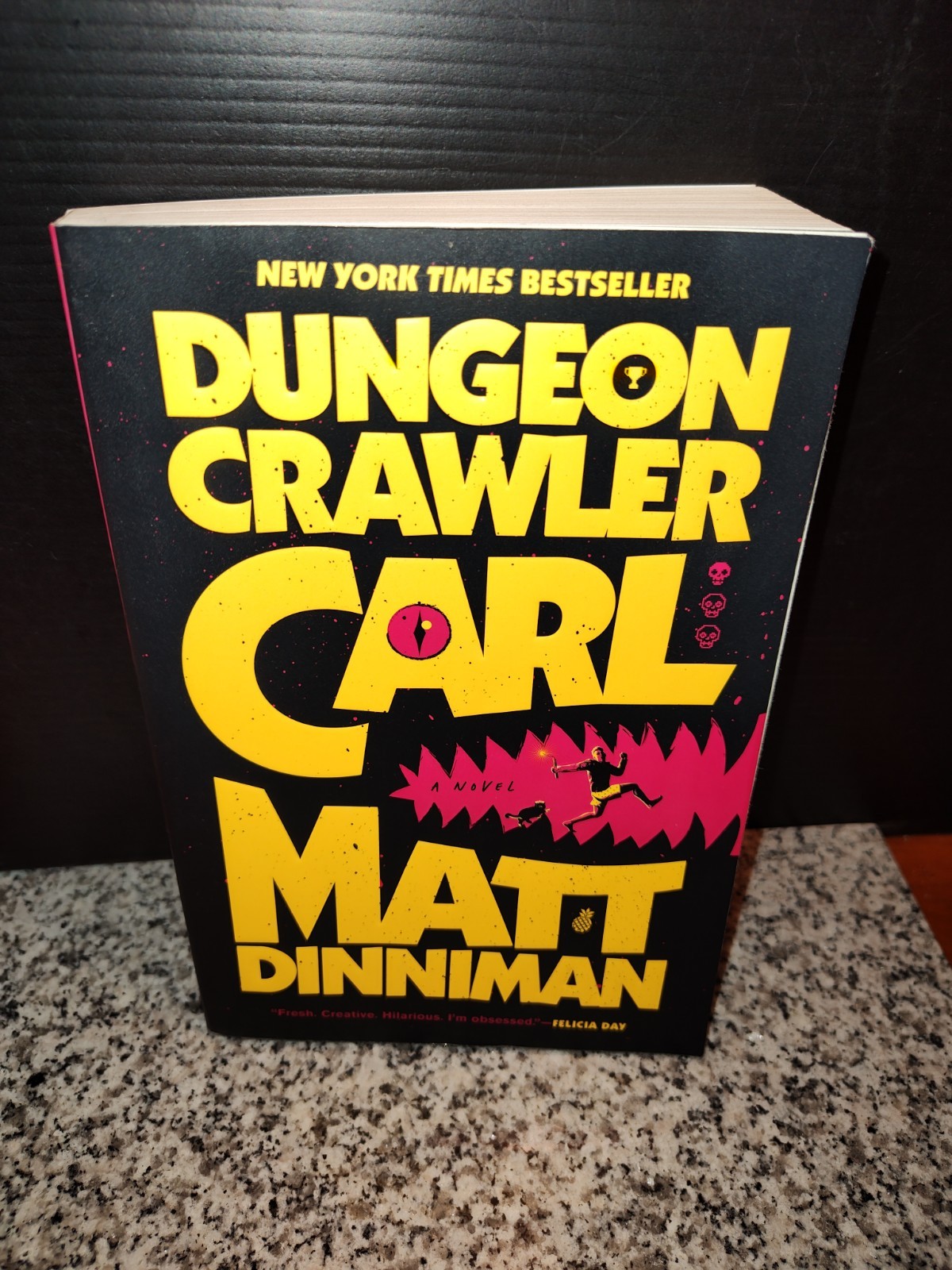 Dungeon Crawler Carl By Author Matt Dinniman. Paperback Book.