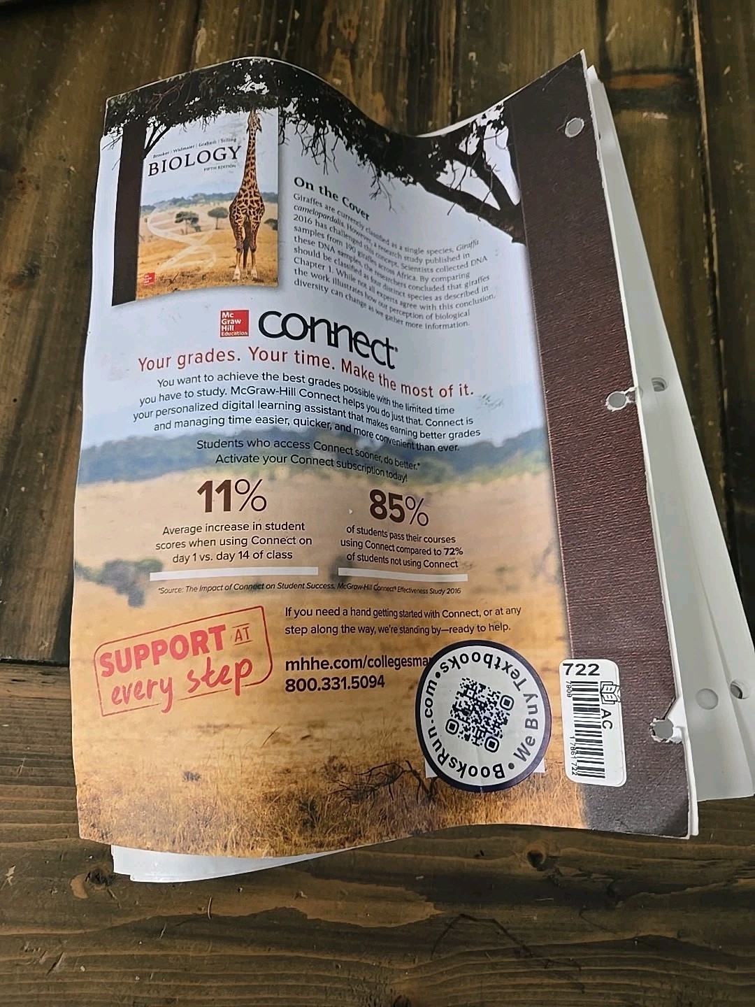 Biology 5th Edition by Robert J. Brooker (Spiral Binder Pages)
