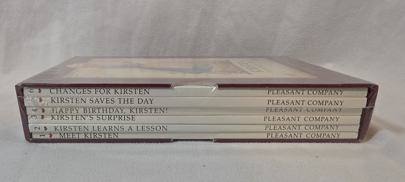 The American Girl Collection KIRSTEN Pleasant Company Box Set of 6 Books Sealed