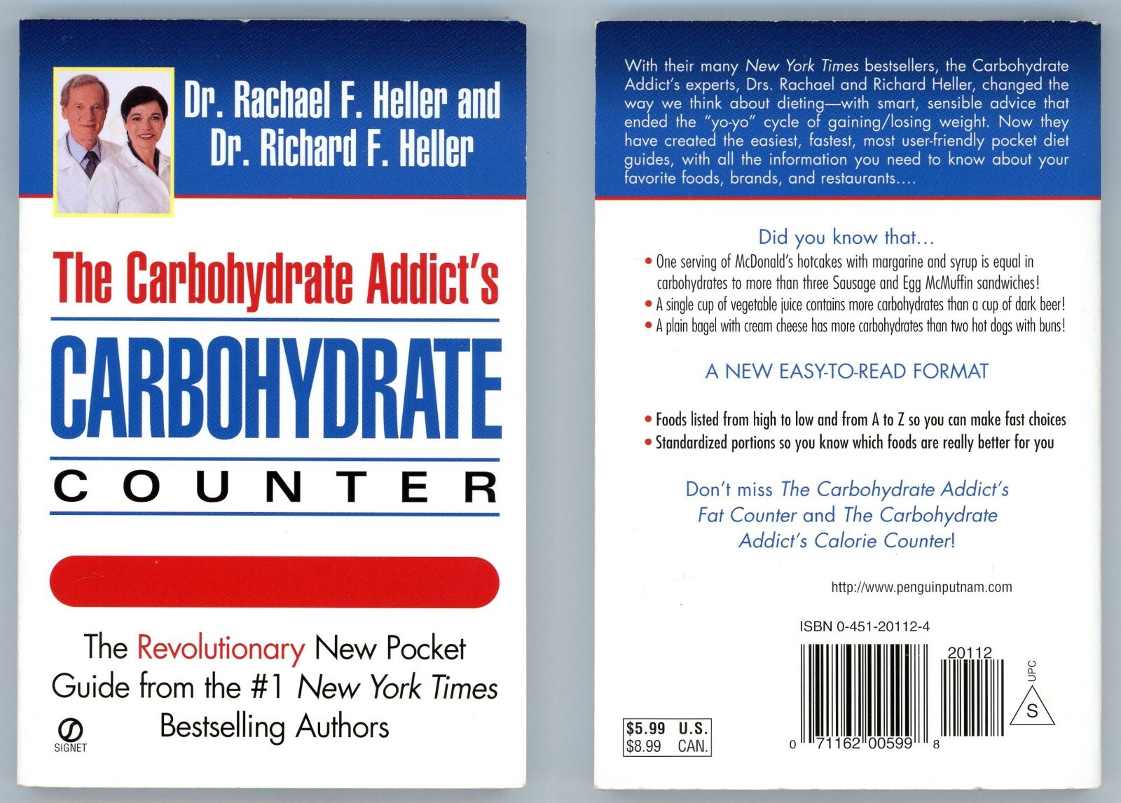Carbohydrate Protein Diet Lot of 4 Paperback by Various Authors