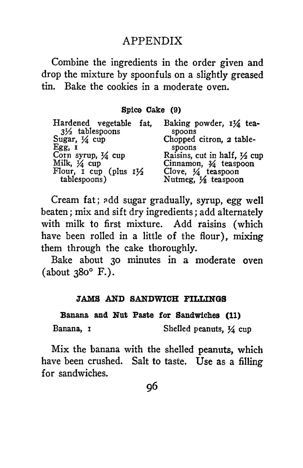 “1918” Everyday Foods In War Time Cook Book 125 Pages