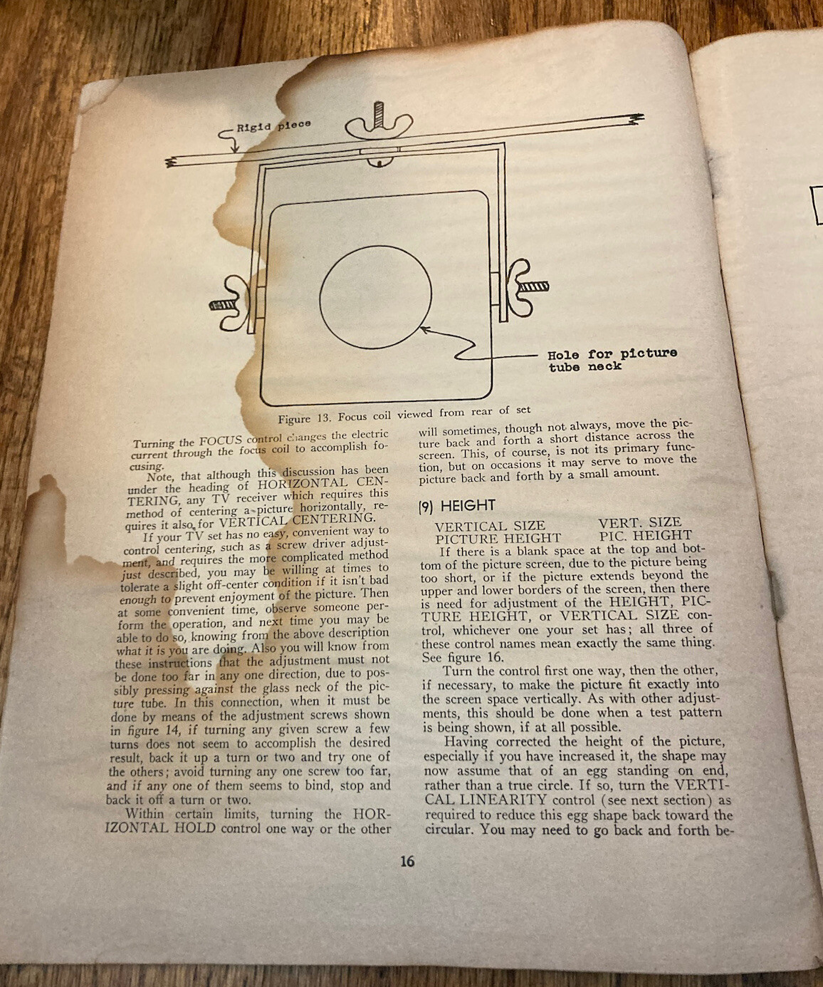 Television Trouble Shooter Stark Repair Manual Vtg CRT 1951 To Fix Manual How