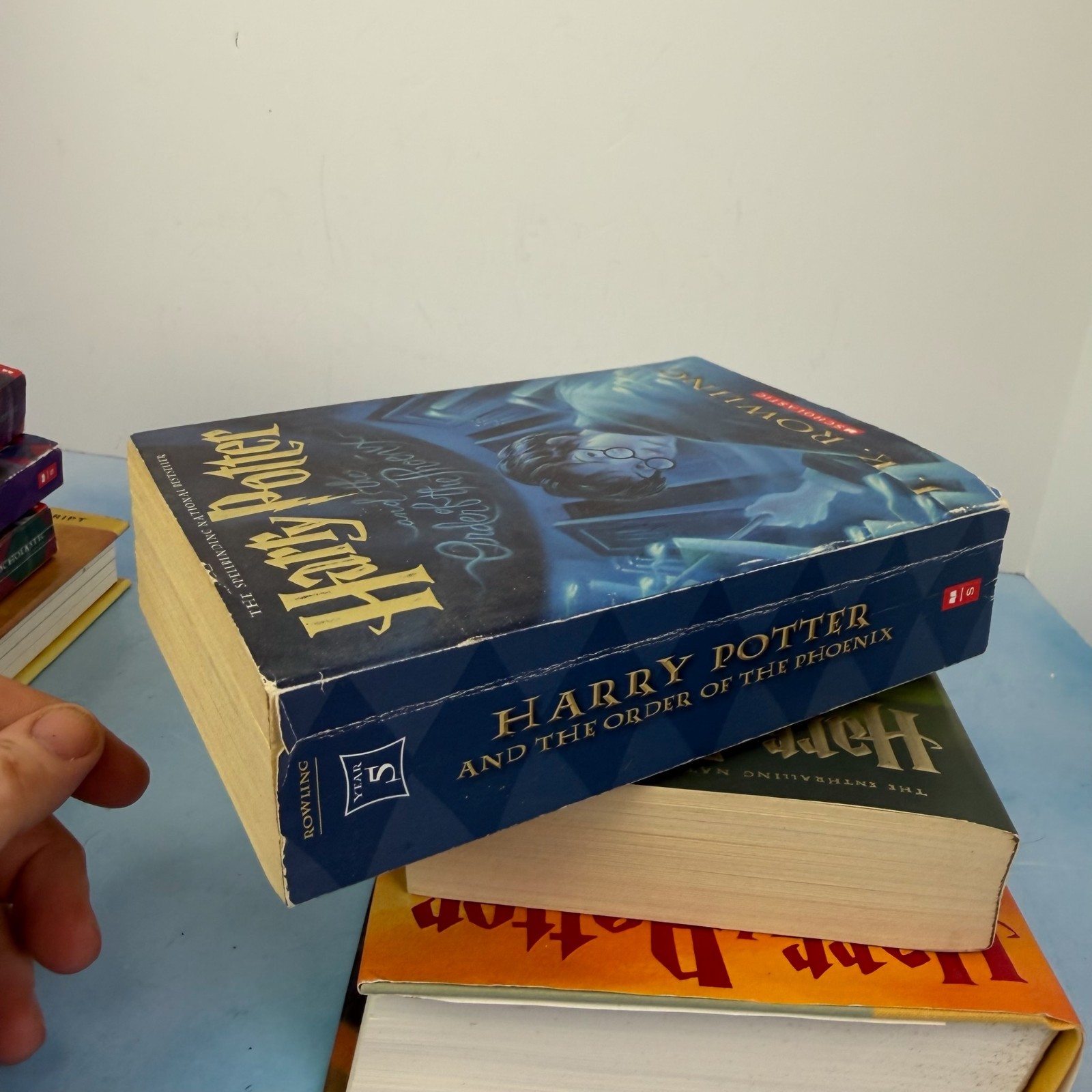 Complete Set of All 7 Harry Potter Books – J. K. Rowling Soft Cover Mixed Lot