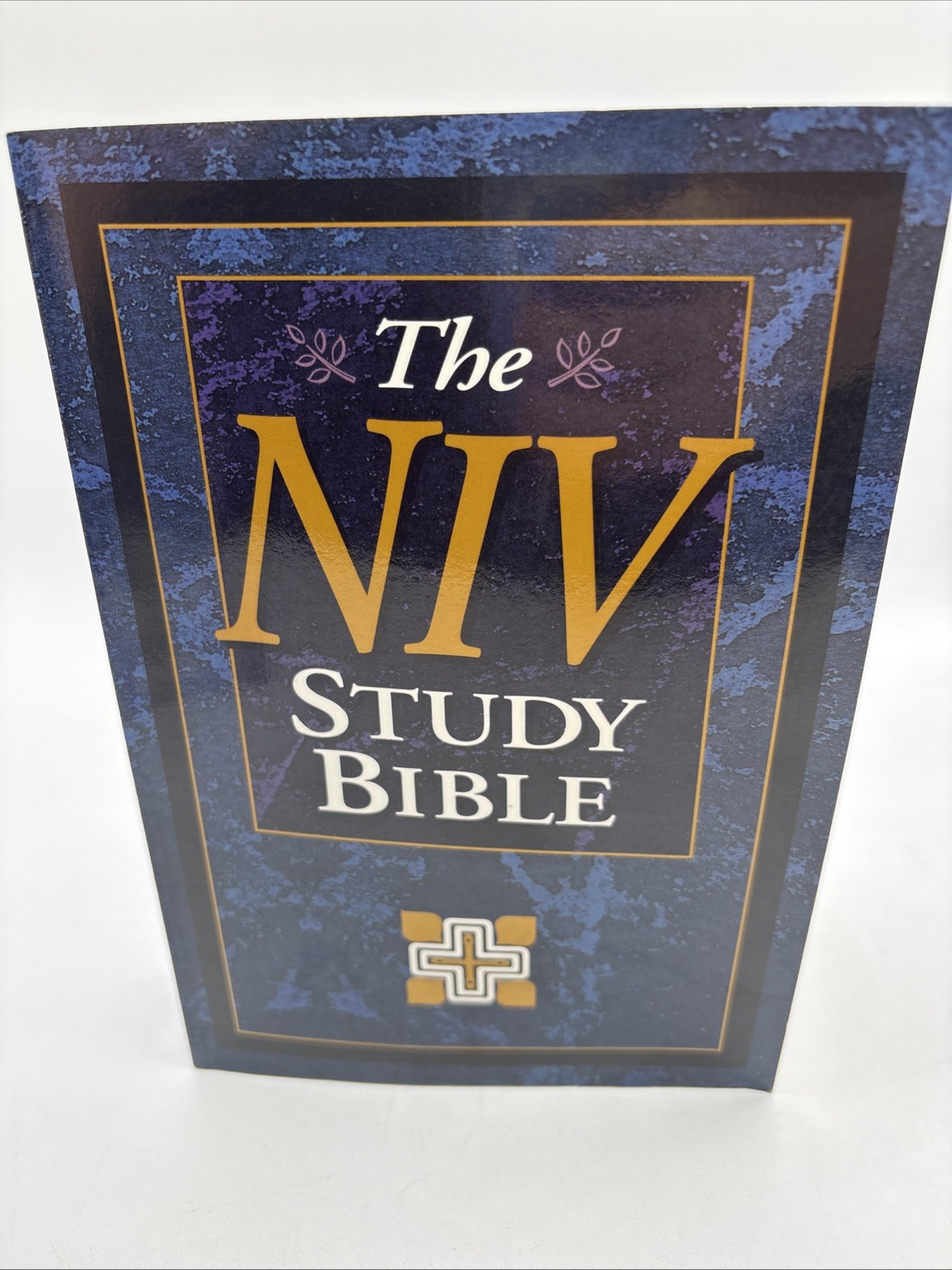 NIV Study Bible : Personal-Size by Donald Burdick (1995, Trade Paperback)