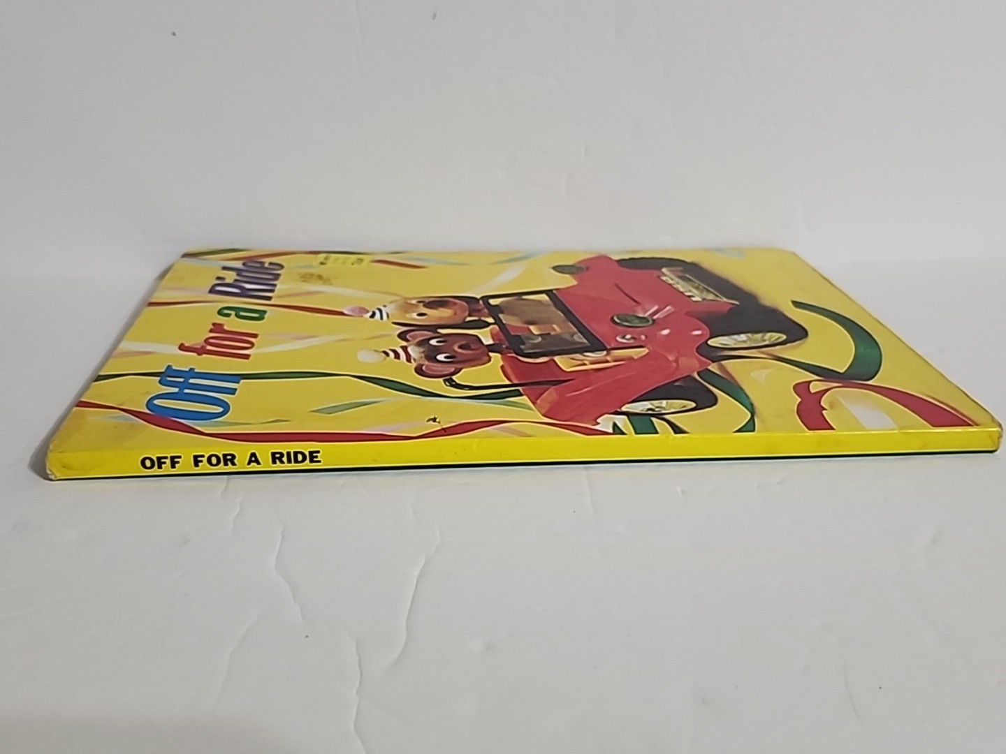 Vintage 1973 Froebel-Kan OFF FOR A RIDE 1st Edition Board Book Toys